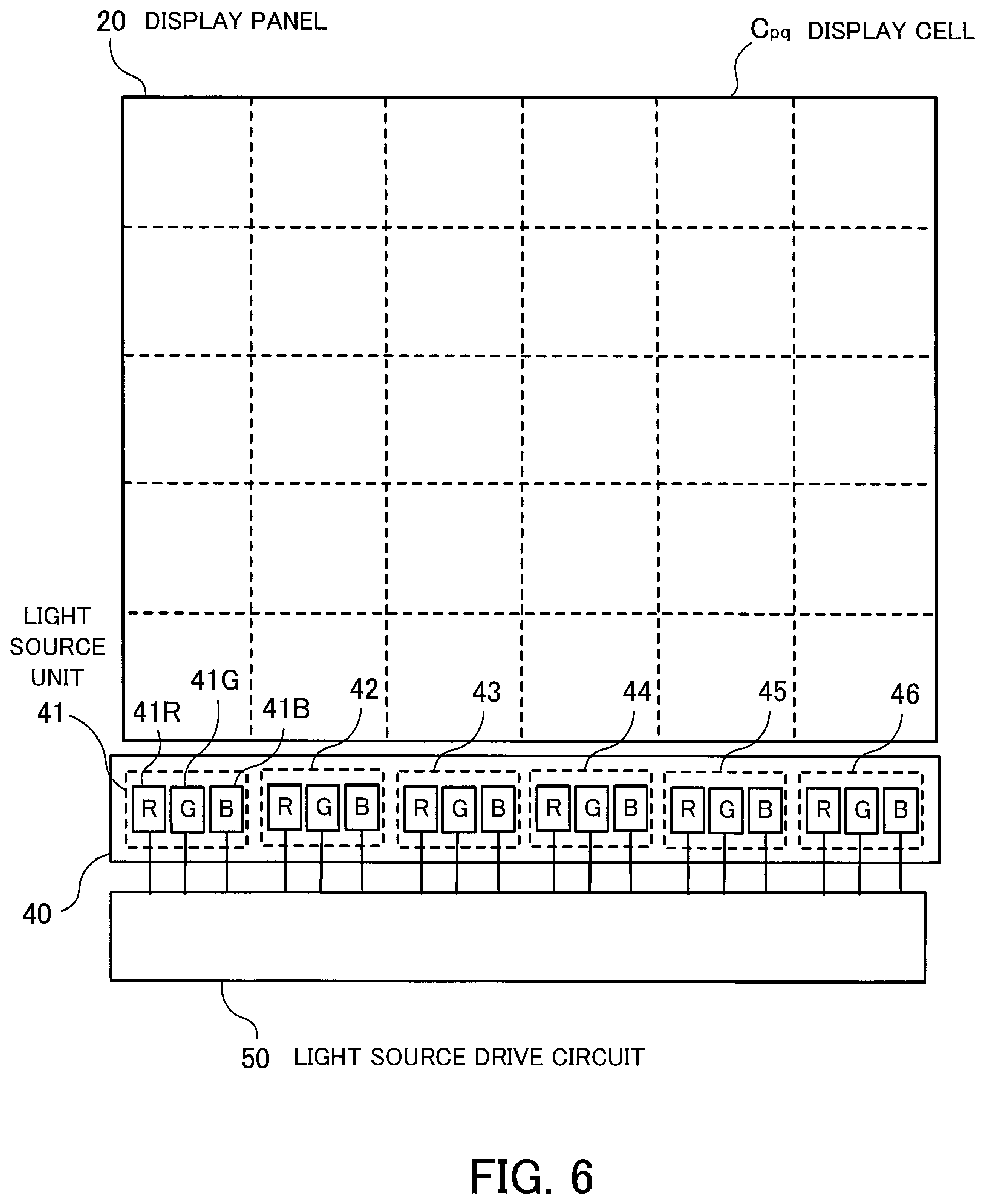Patent US12099270 Figure 6 – Display device