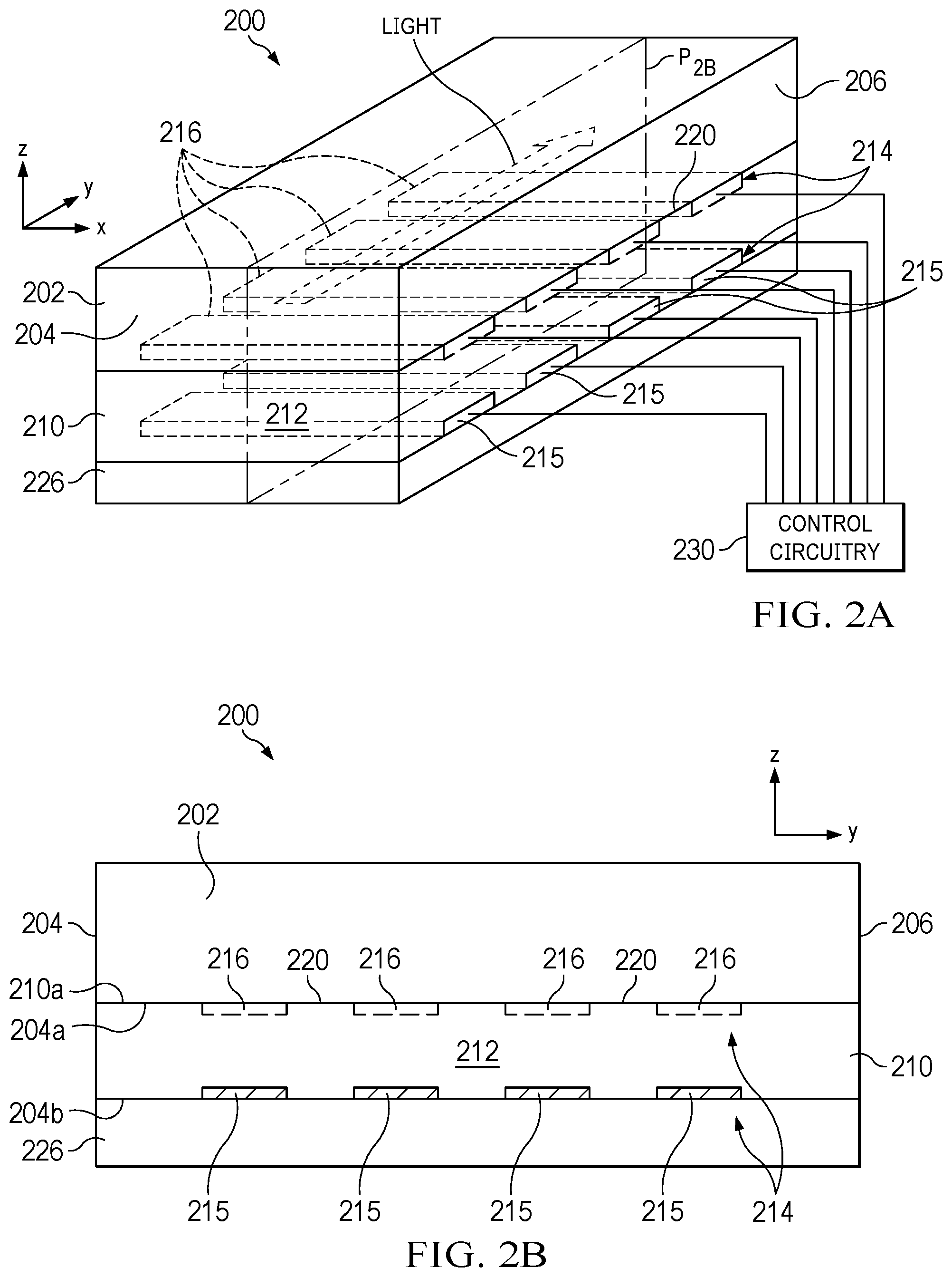 Patent US12099271 Figure 2 – Controllable light propagation system