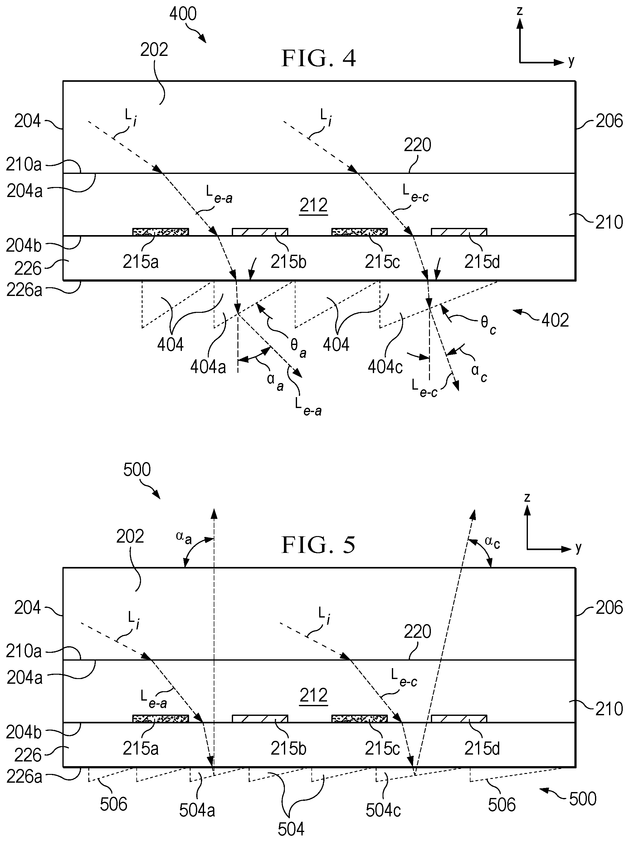 Patent US12099271 Figure 4 – Controllable light propagation system