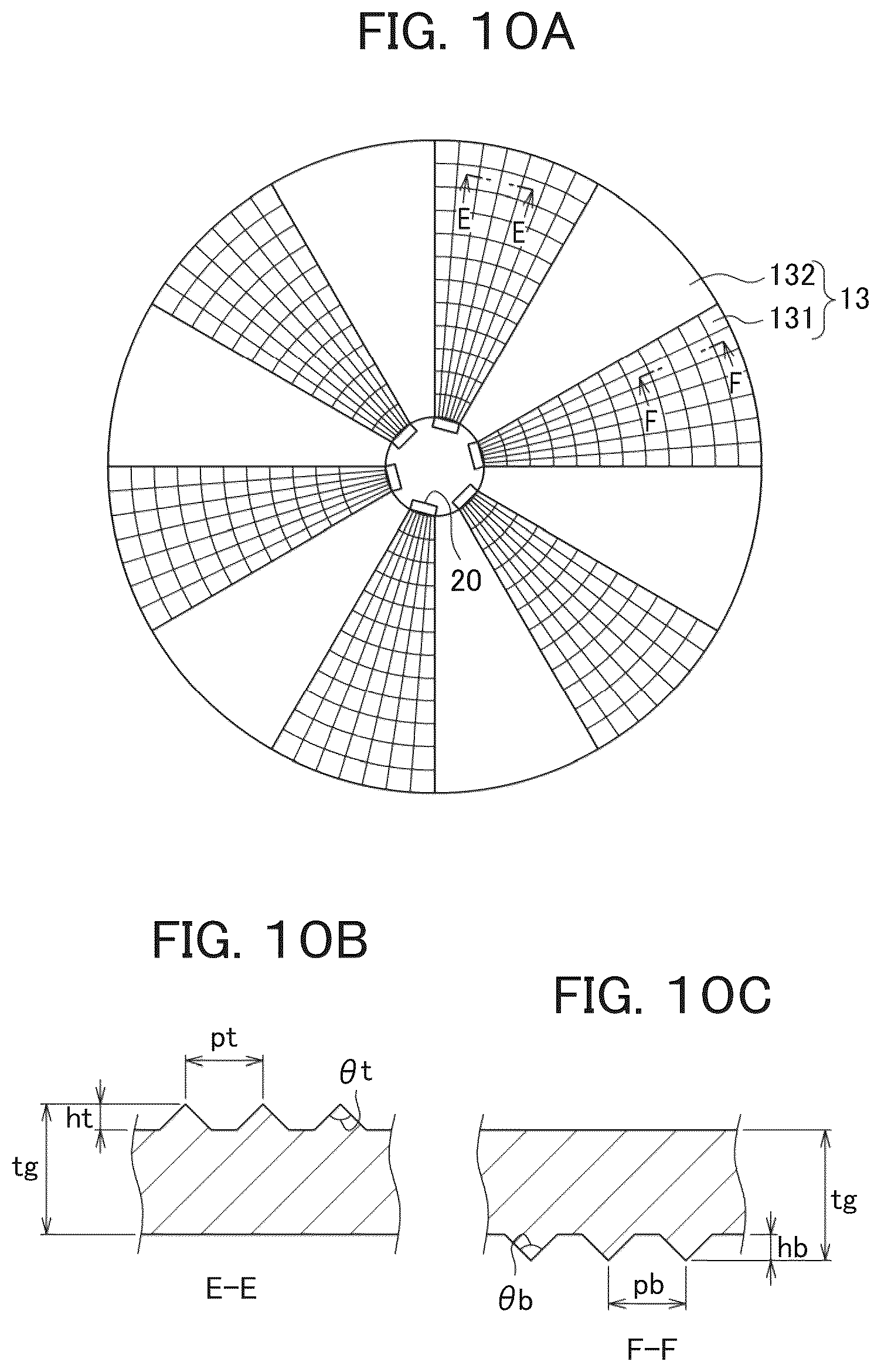 Patent US12099273 Figure 6 – Lighting device with LED facing a disc shaped light guide