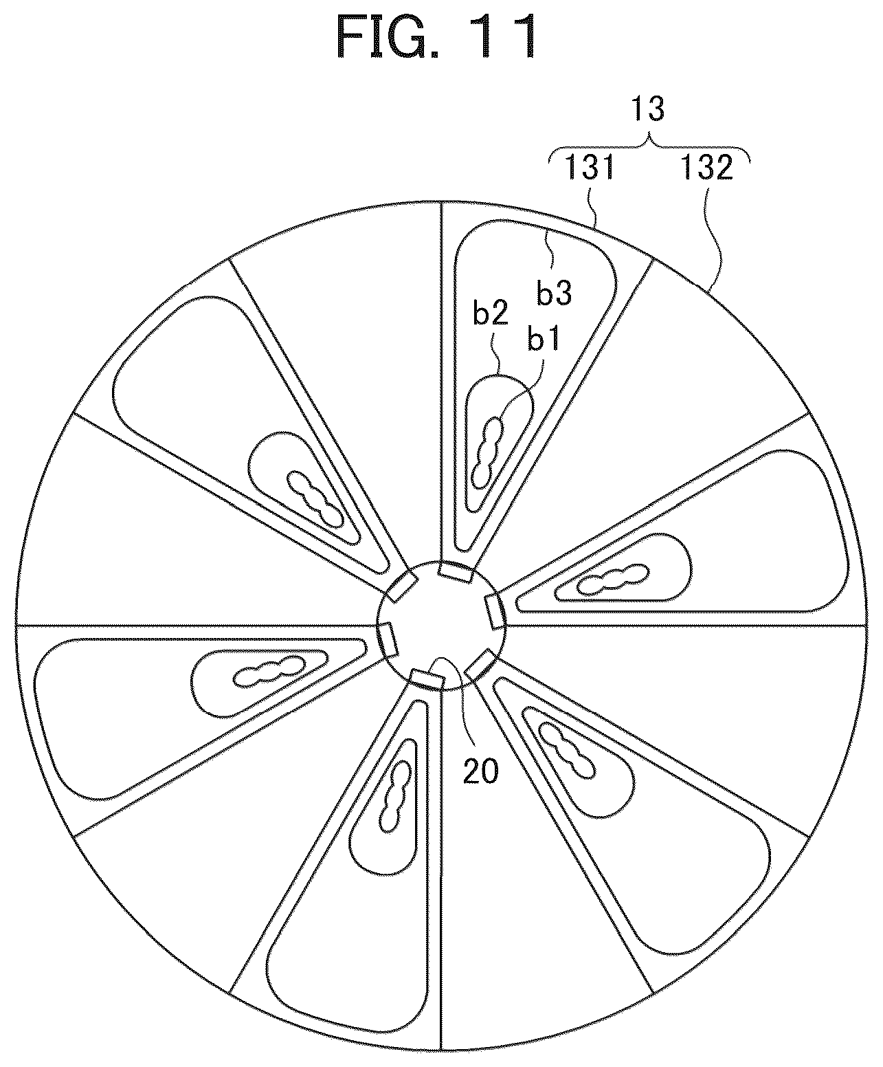 Patent US12099273 Figure 7 – Lighting device with LED facing a disc shaped light guide