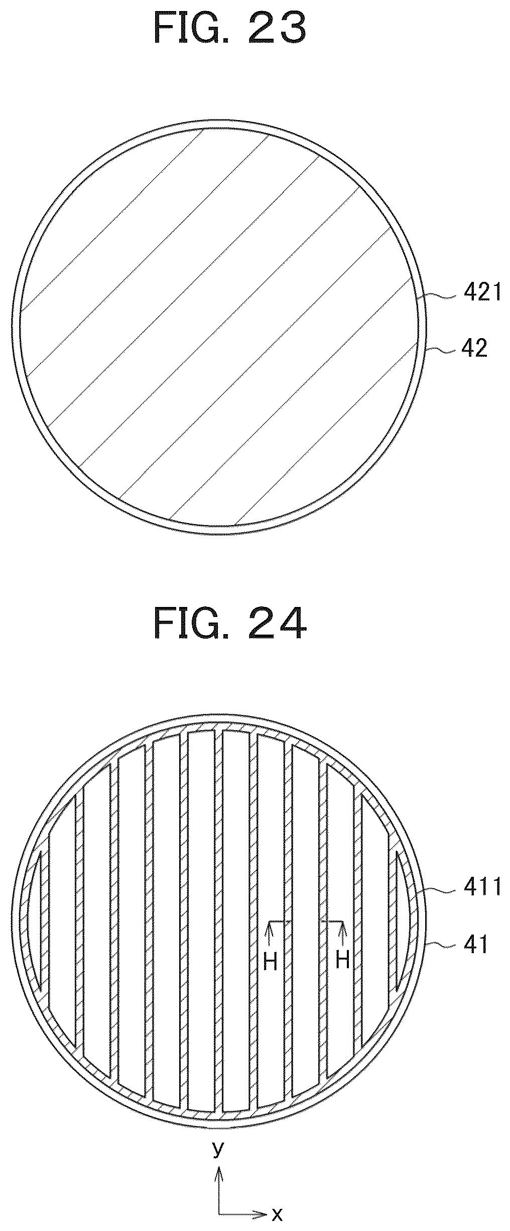 Patent US12099273 Figure 18 – Lighting device with LED facing a disc shaped light guide