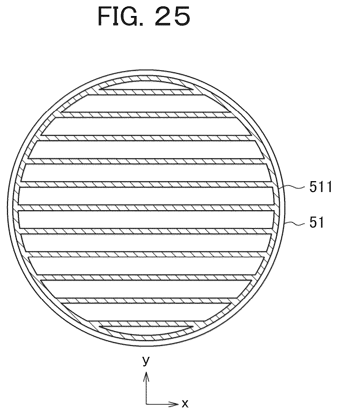 Patent US12099273 Figure 19 – Lighting device with LED facing a disc shaped light guide