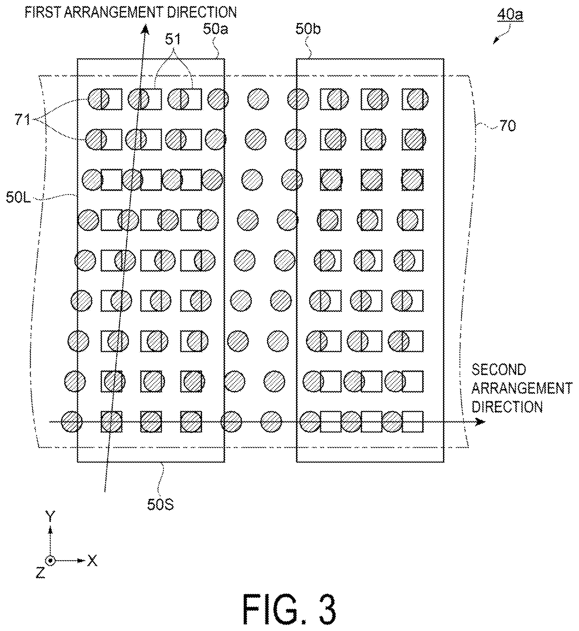 Patent US12099277 Figure 2 – Electro-optical device comprising a plurality of terminals having a plurality of recessed portions including first and second recessed portions and electronic apparatus