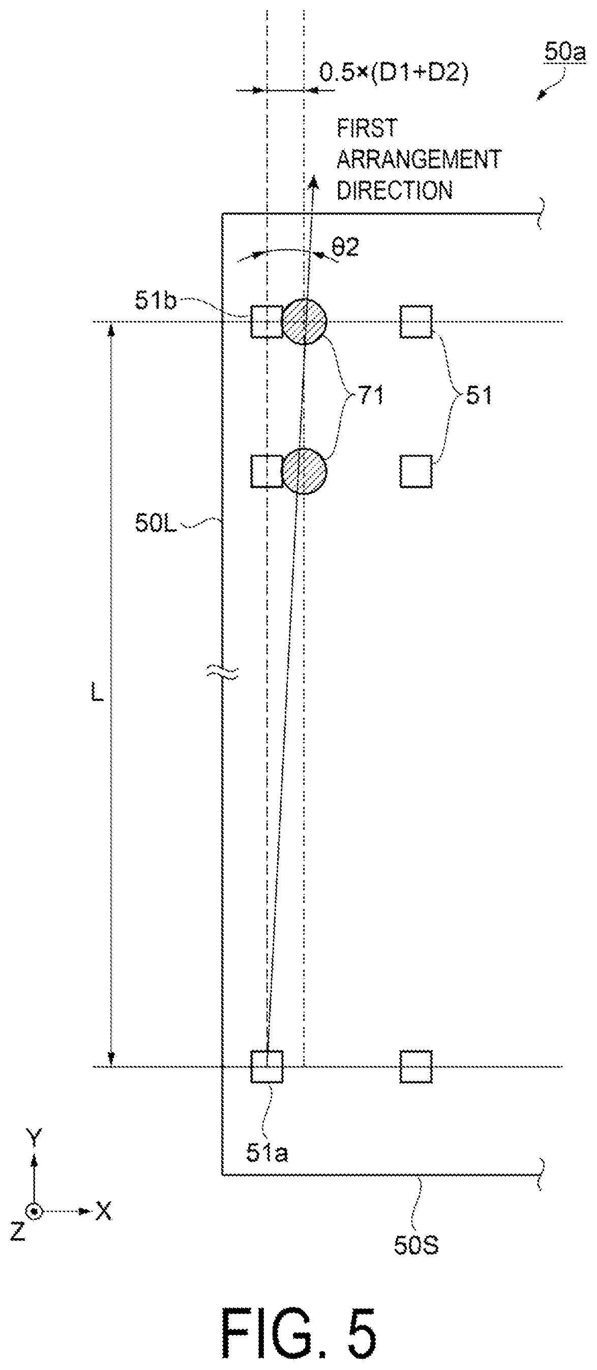 Patent US12099277 Figure 4 – Electro-optical device comprising a plurality of terminals having a plurality of recessed portions including first and second recessed portions and electronic apparatus