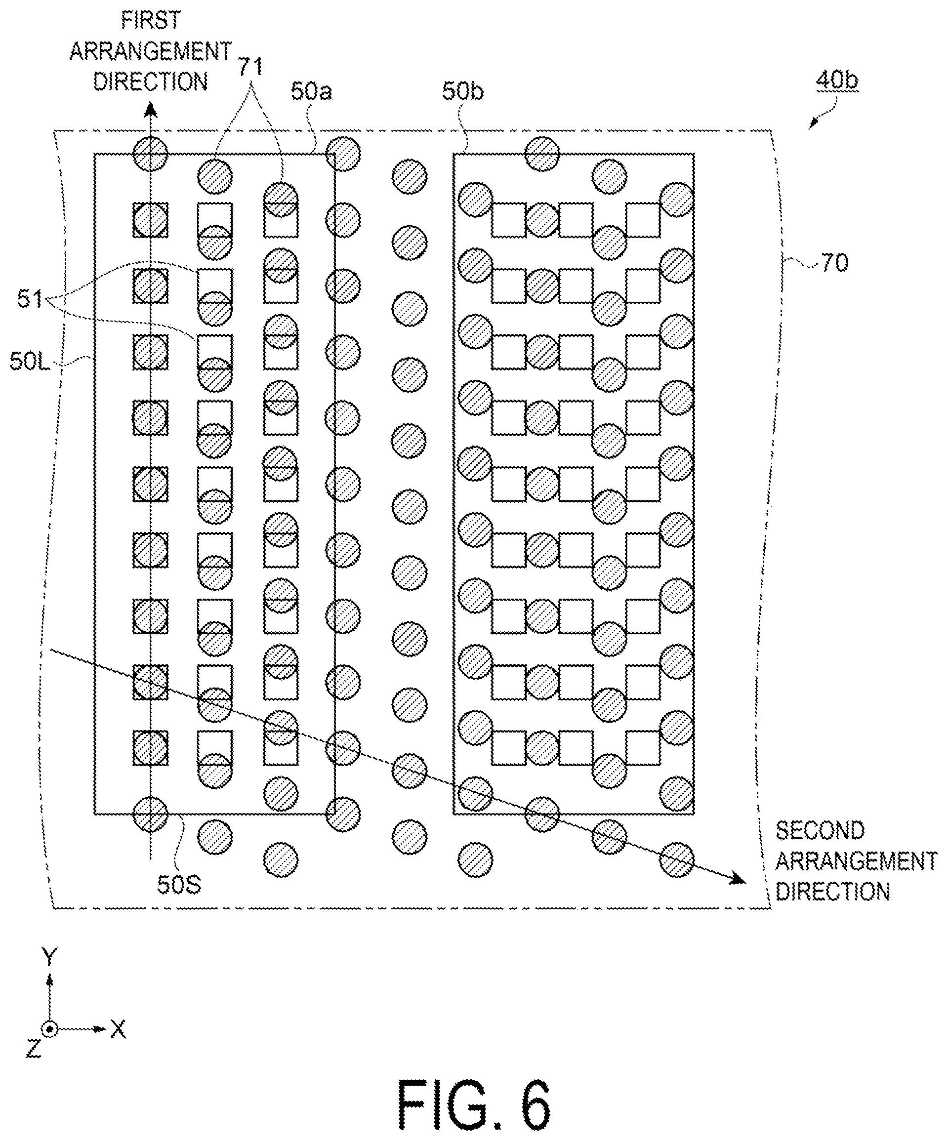 Patent US12099277 Figure 5 – Electro-optical device comprising a plurality of terminals having a plurality of recessed portions including first and second recessed portions and electronic apparatus