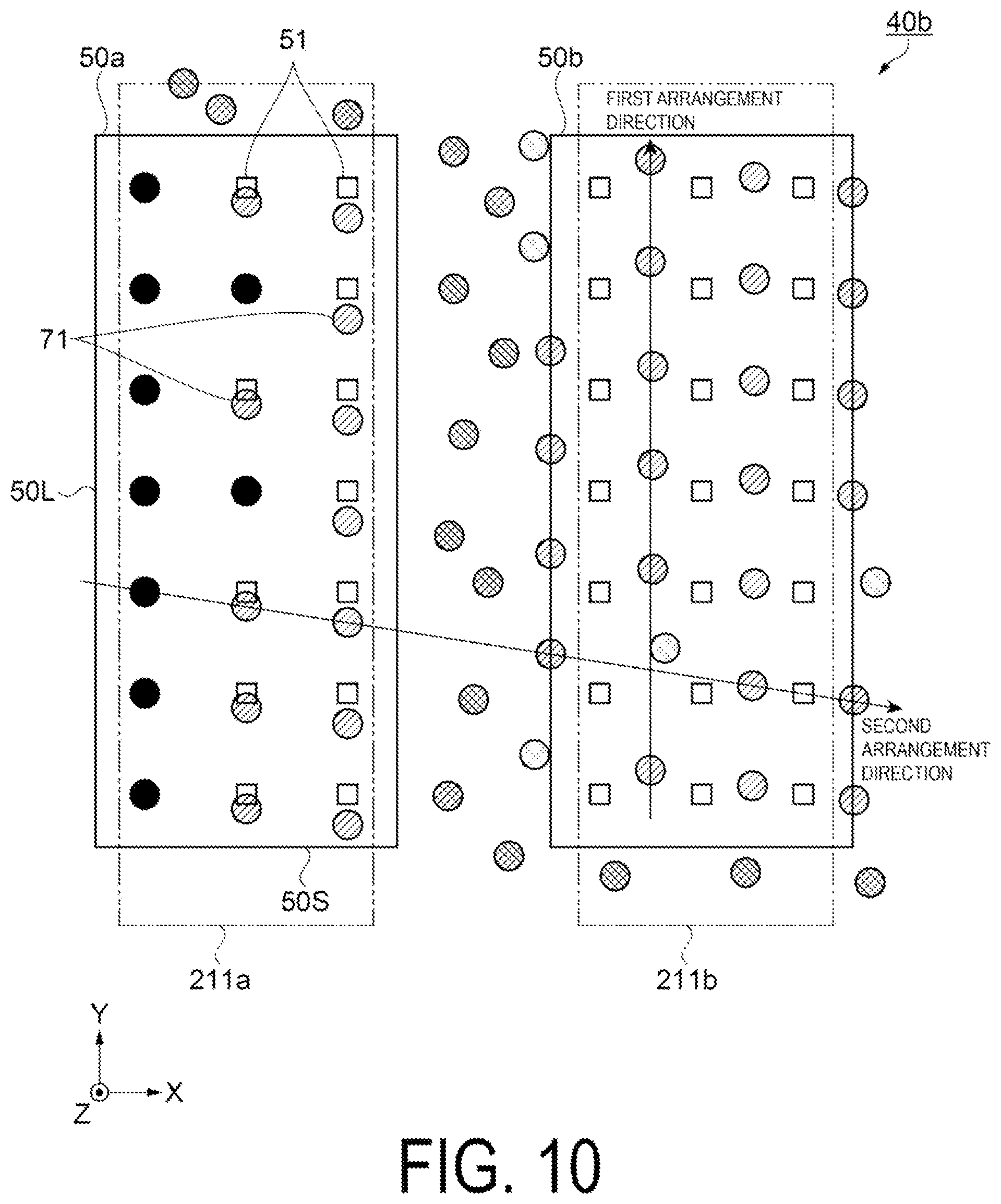 Patent US12099277 Figure 8 – Electro-optical device comprising a plurality of terminals having a plurality of recessed portions including first and second recessed portions and electronic apparatus
