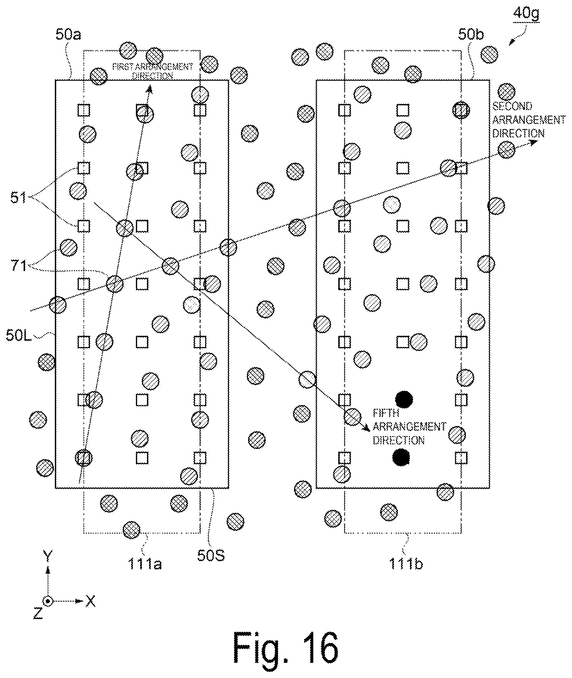 Patent US12099277 Figure 14 – Electro-optical device comprising a plurality of terminals having a plurality of recessed portions including first and second recessed portions and electronic apparatus