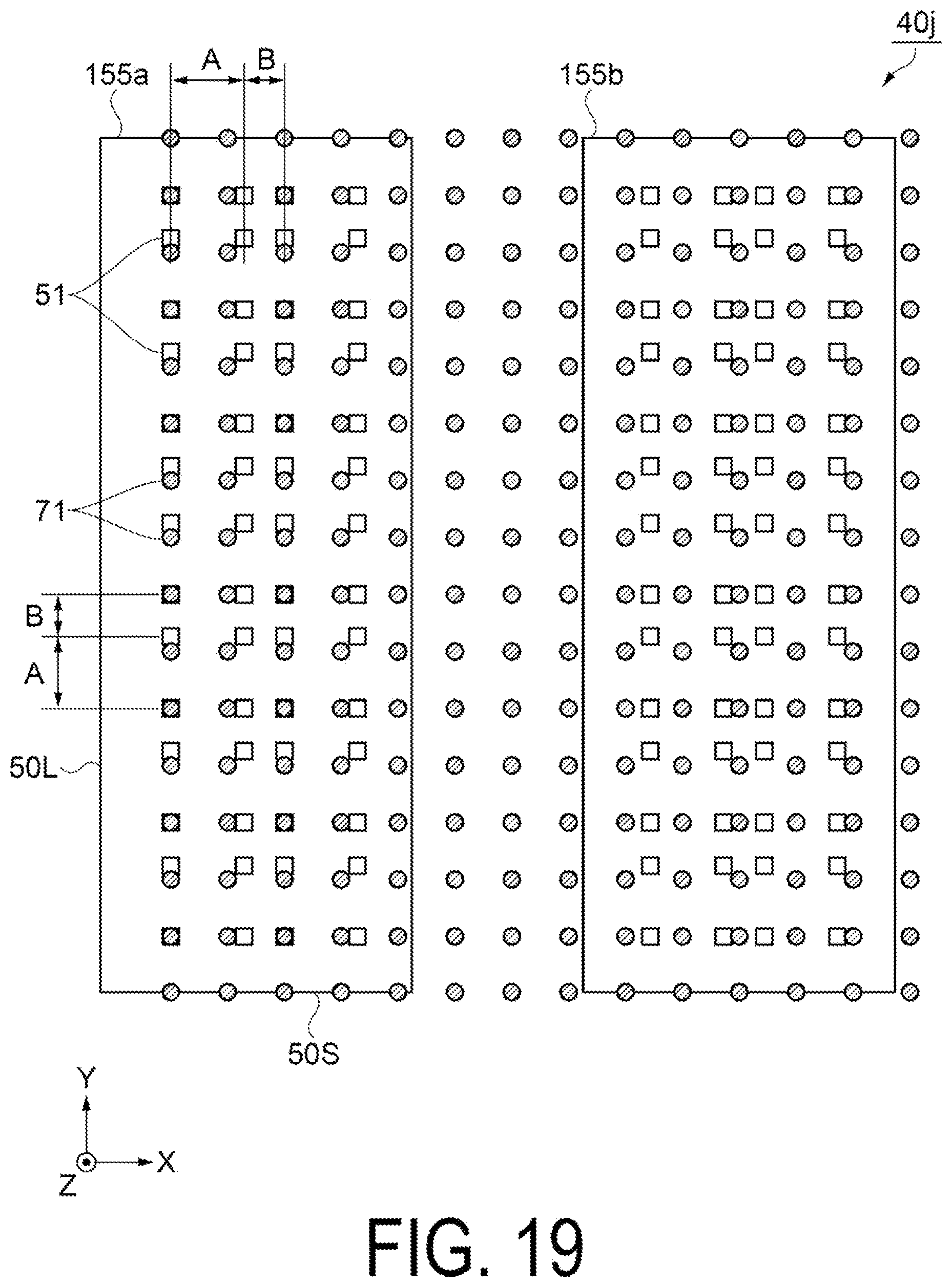 Patent US12099277 Figure 17 – Electro-optical device comprising a plurality of terminals having a plurality of recessed portions including first and second recessed portions and electronic apparatus