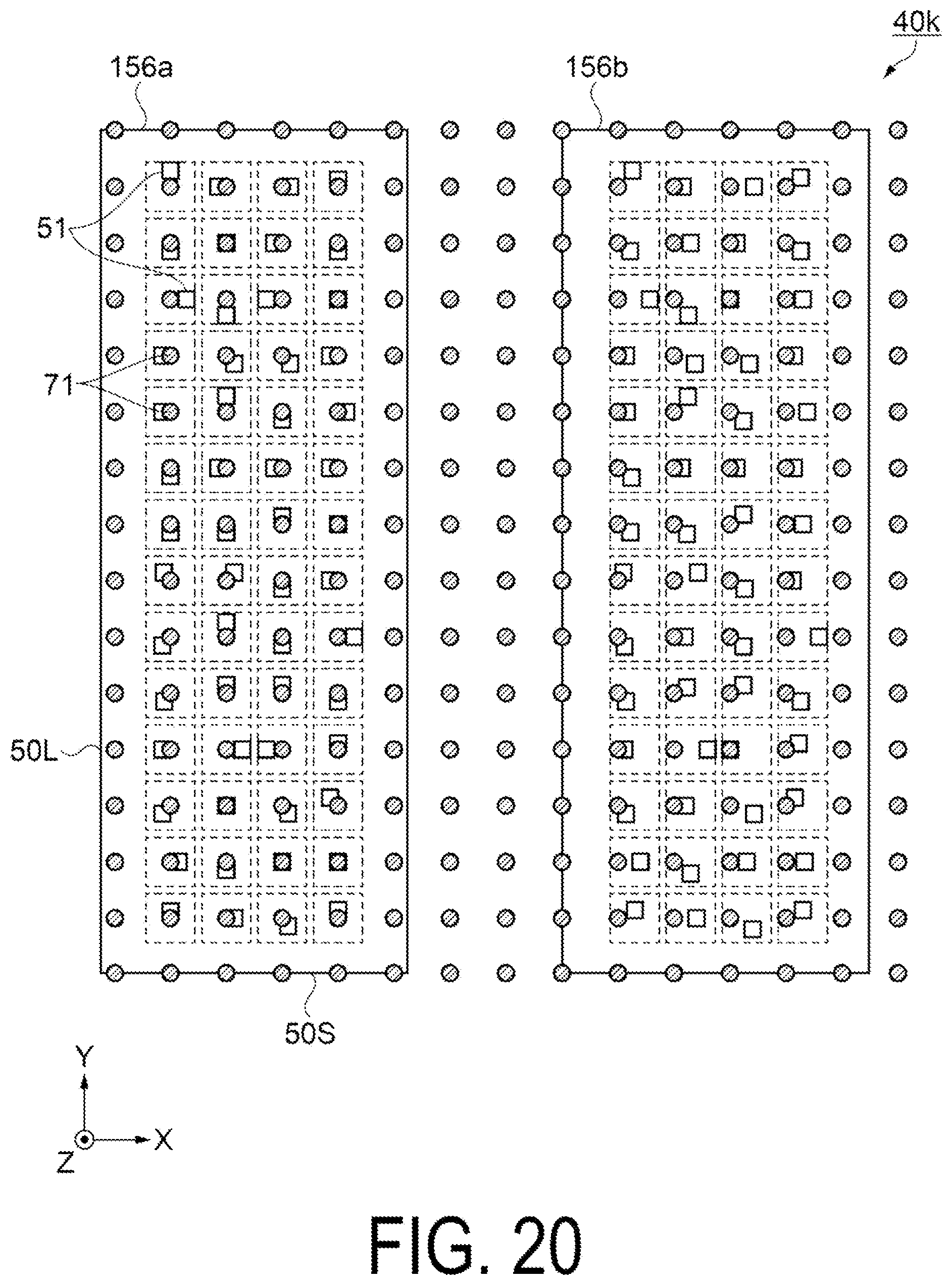Patent US12099277 Figure 18 – Electro-optical device comprising a plurality of terminals having a plurality of recessed portions including first and second recessed portions and electronic apparatus