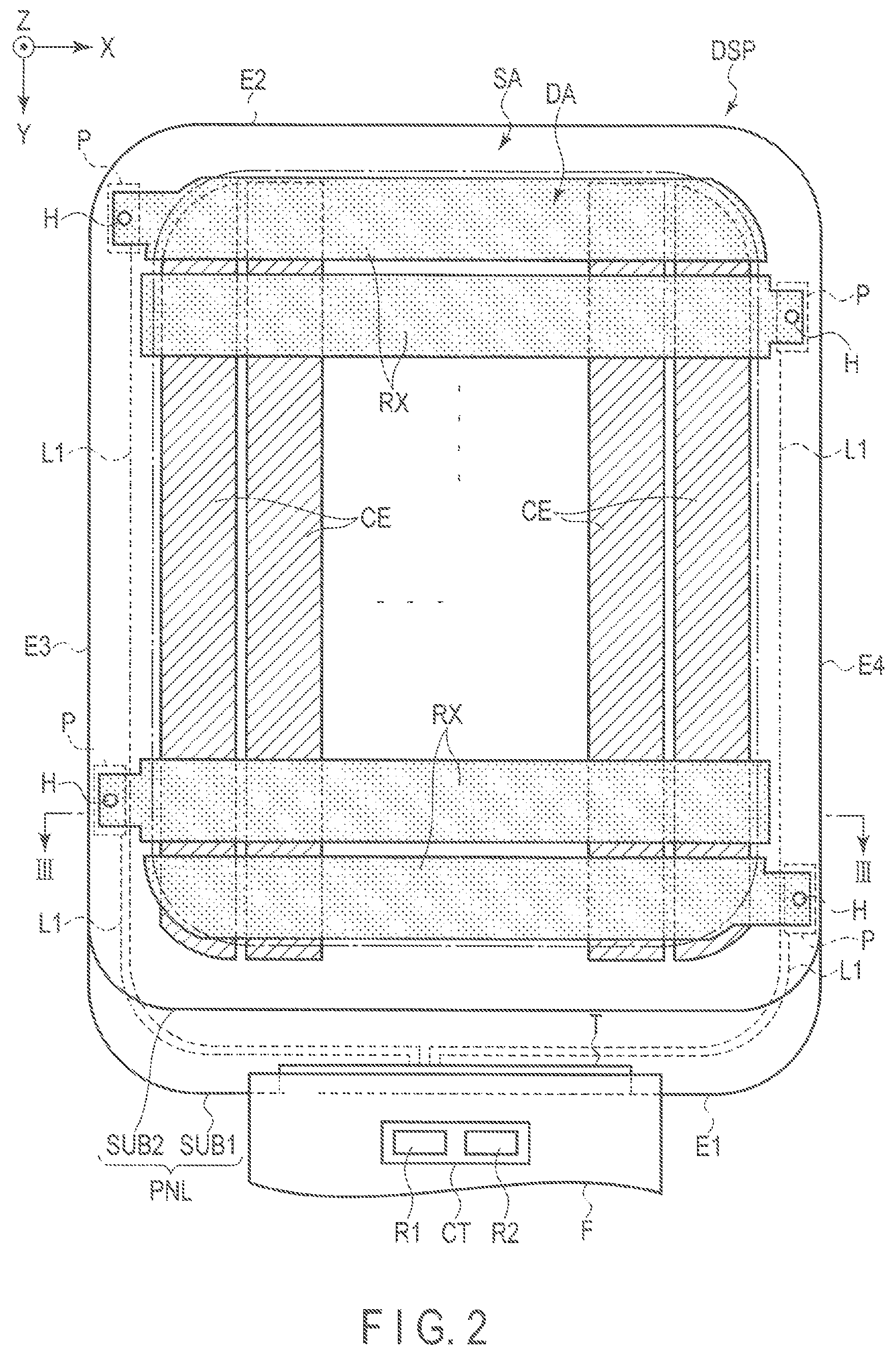 Patent US12099278 Figure 2 – Display device
