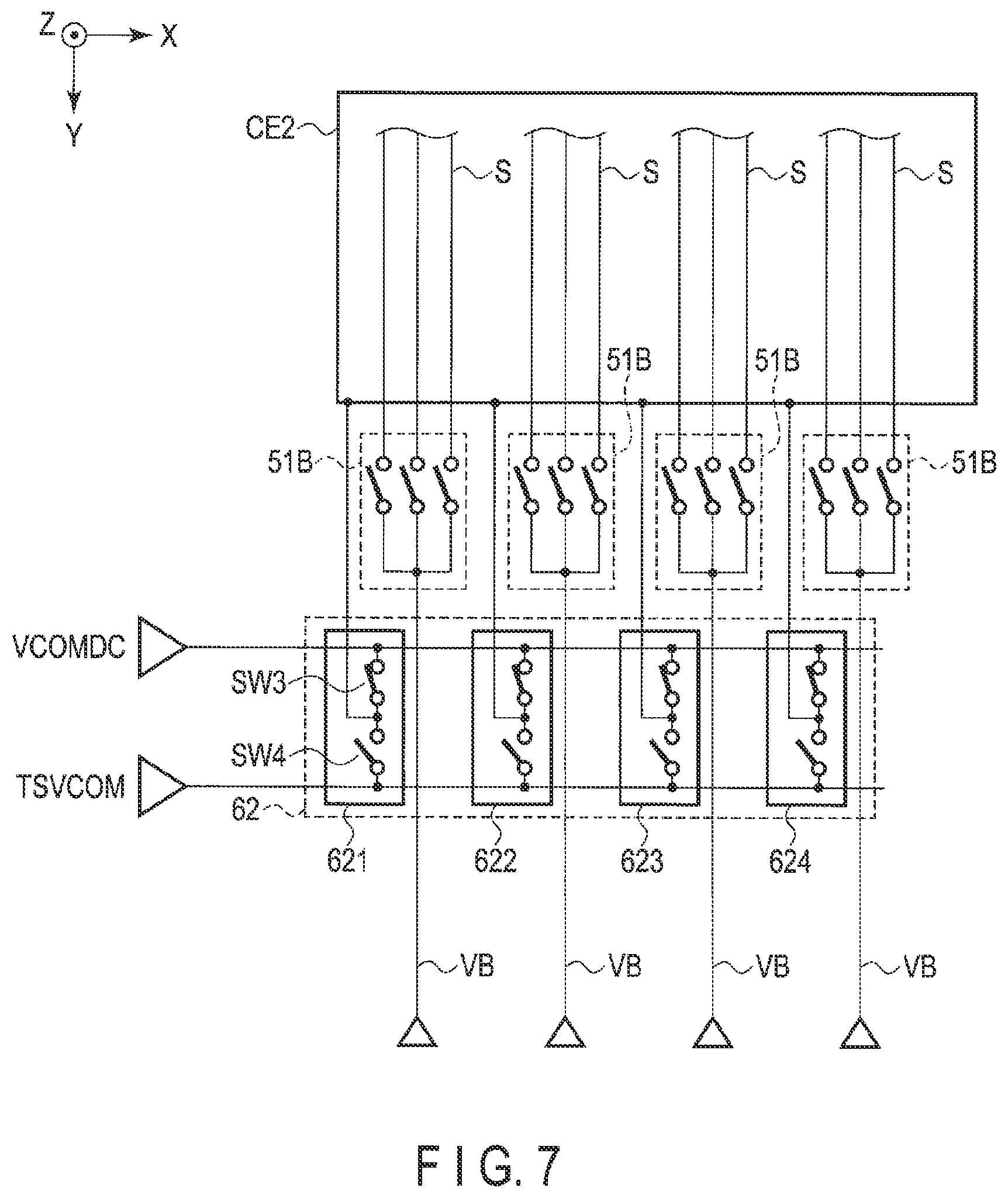 Patent US12099278 Figure 7 – Display device