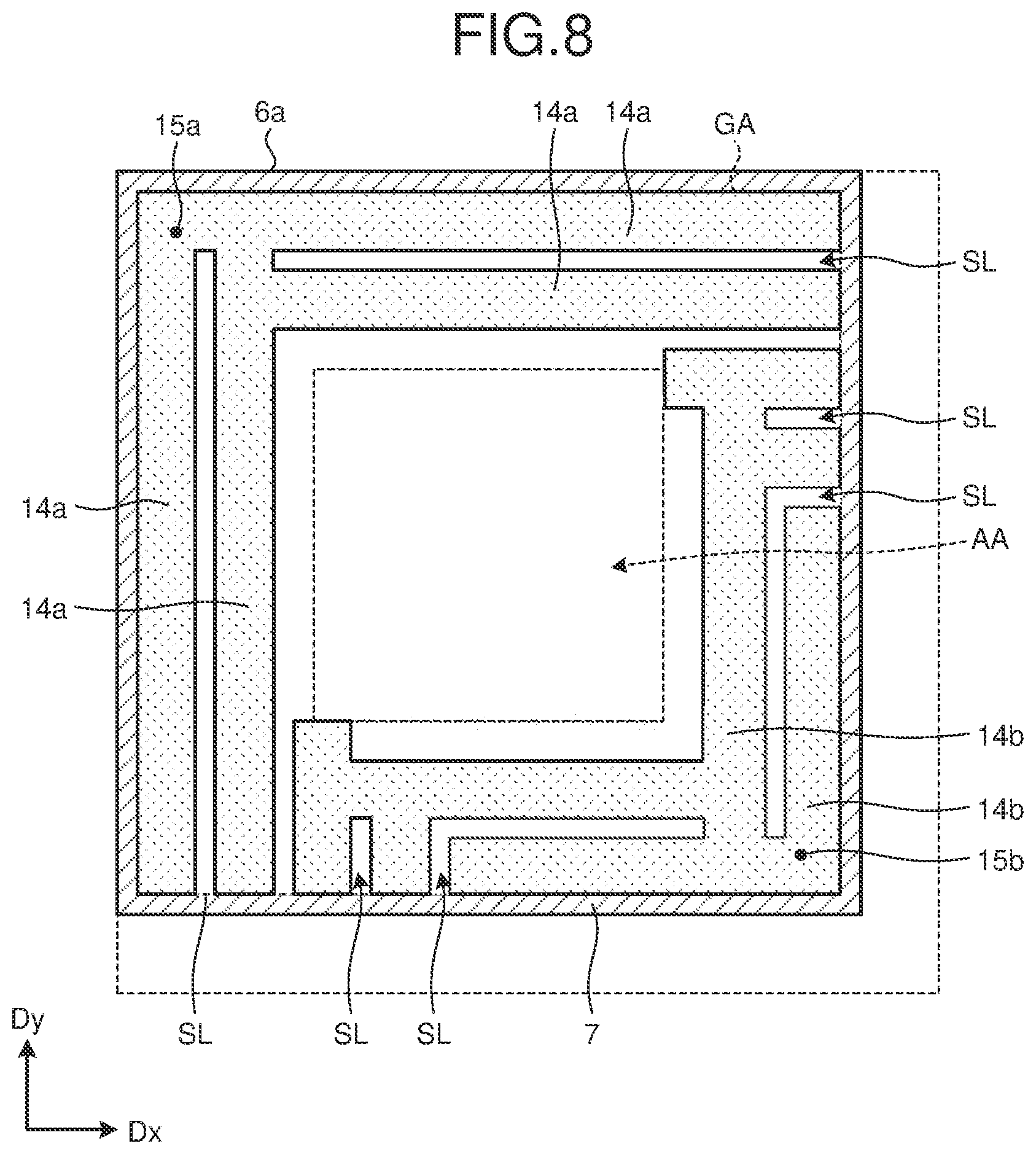 Patent US12099279 Figure 8 – Light adjustment device