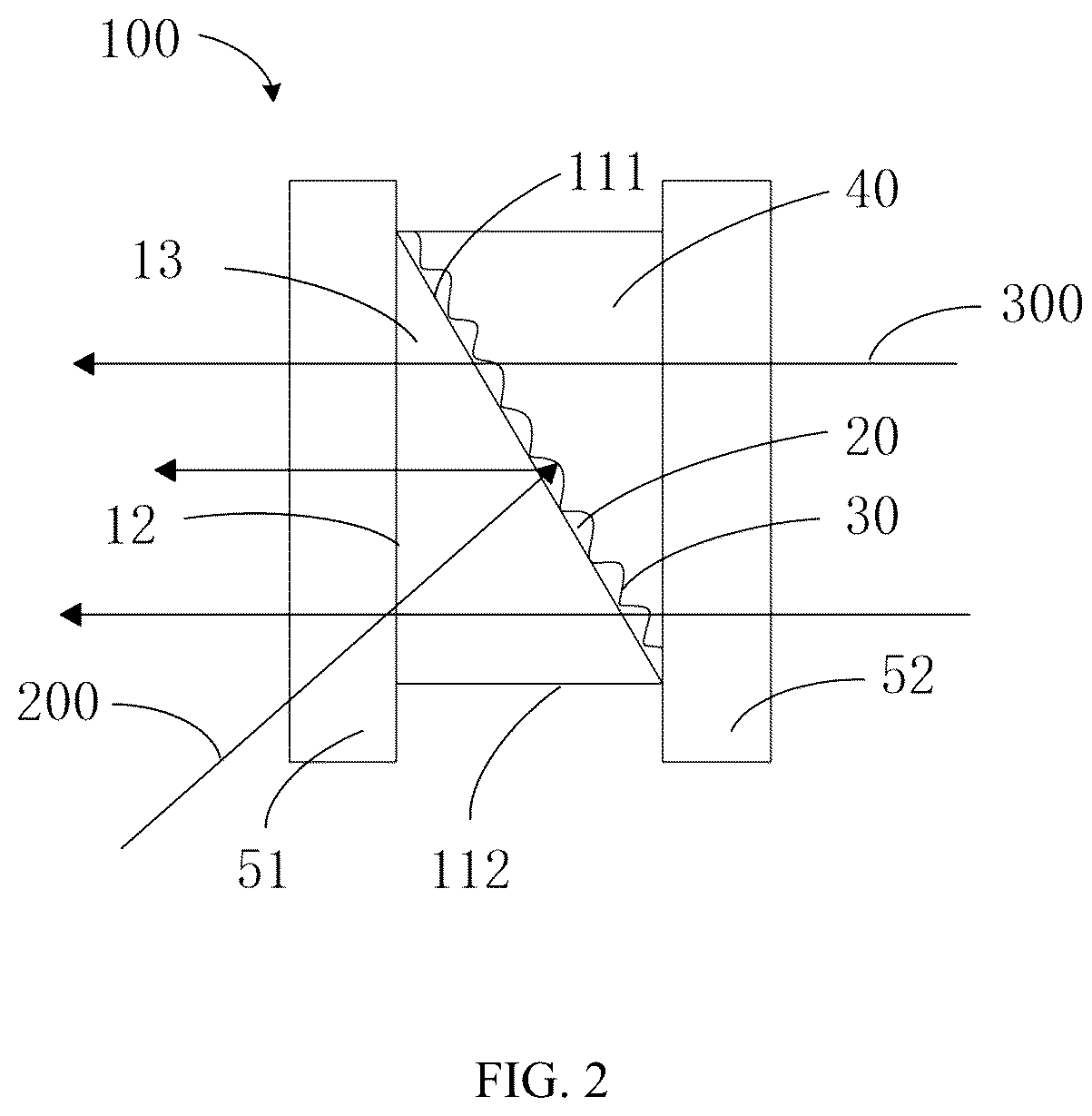 Patent US12099287 Figure 2 – Transparent projection screen, and manufacturing method for same