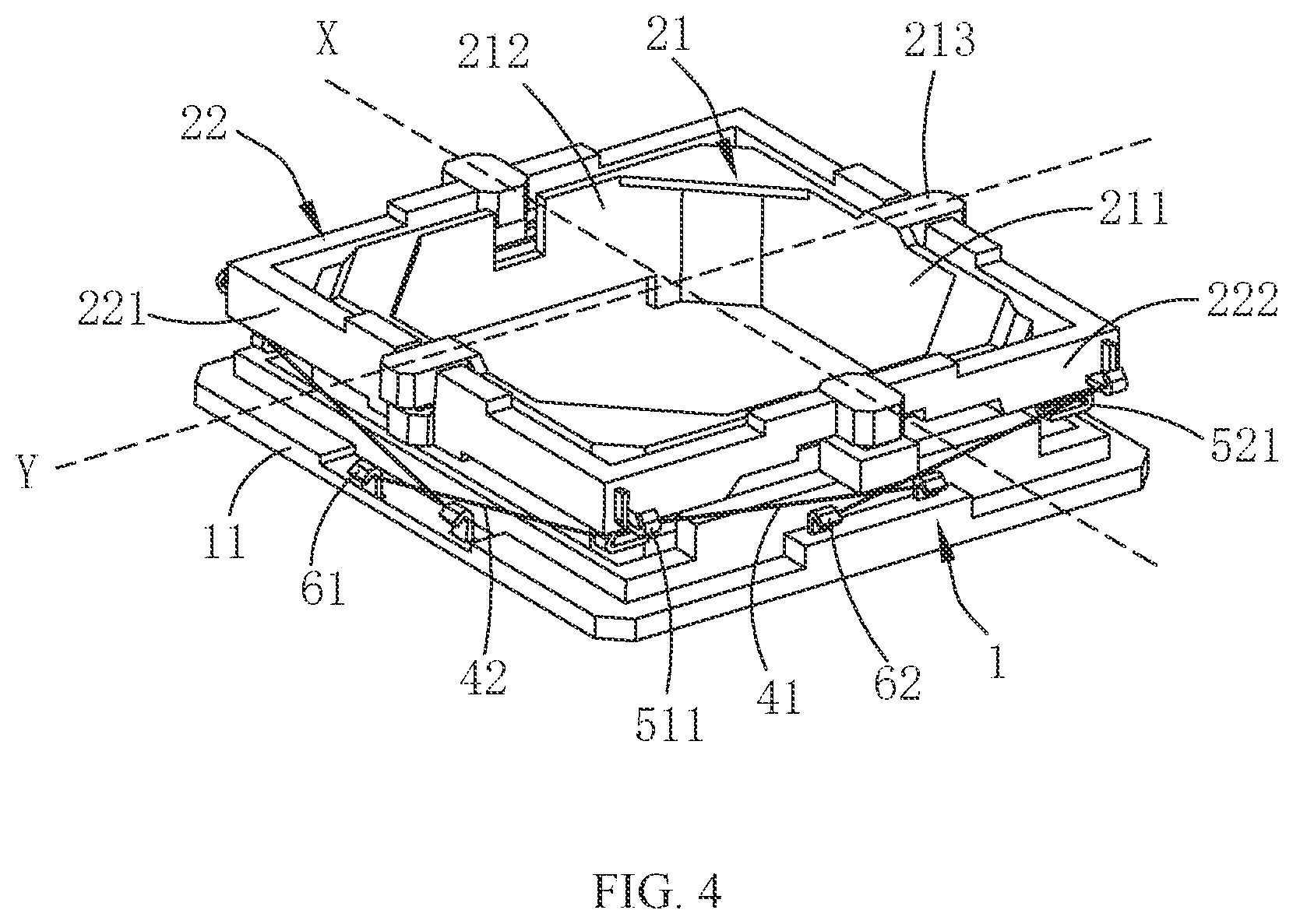 Patent US12099288 Figure 4 – Lens module