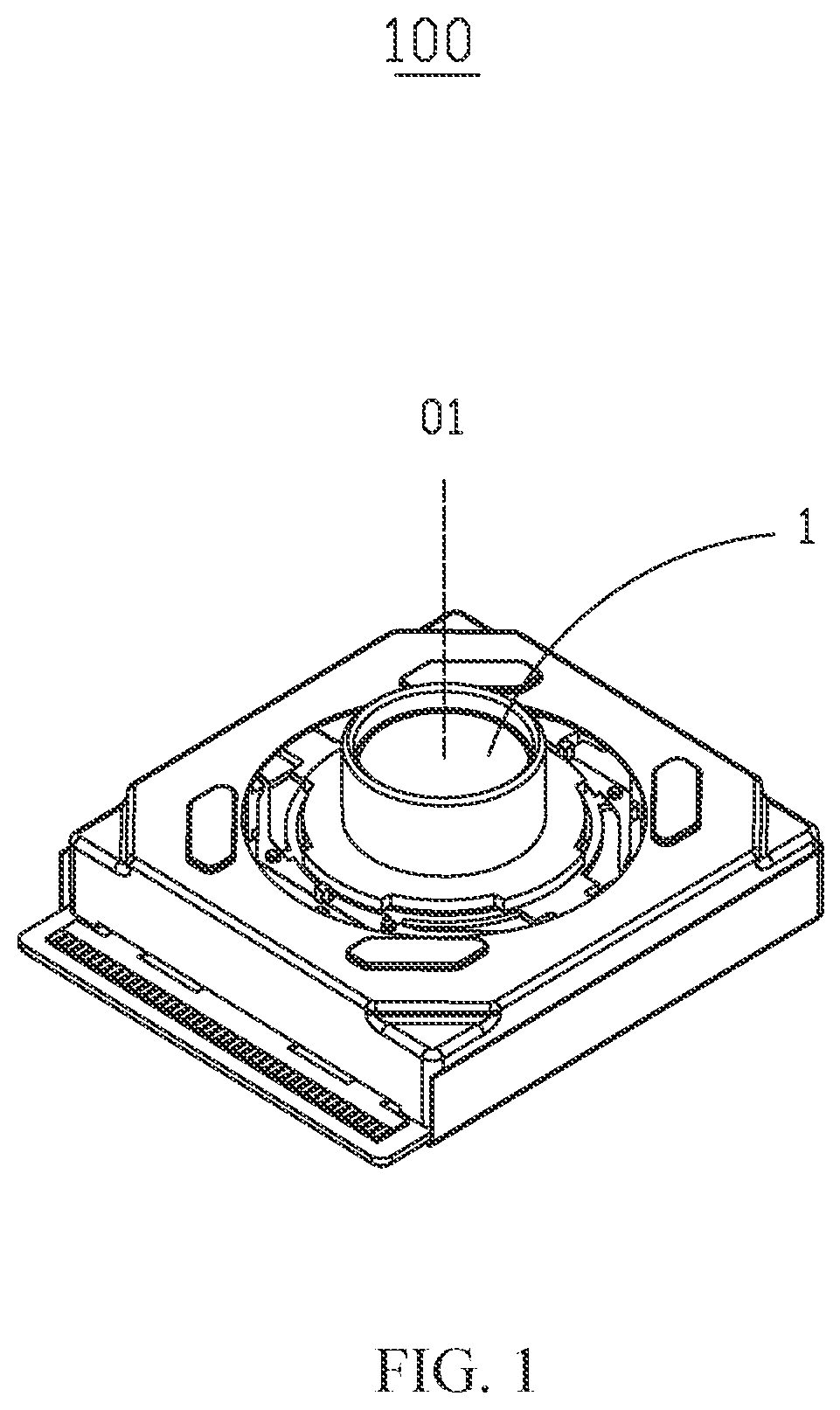 Patent US12099289 Figure 1 – Optical driving assembly