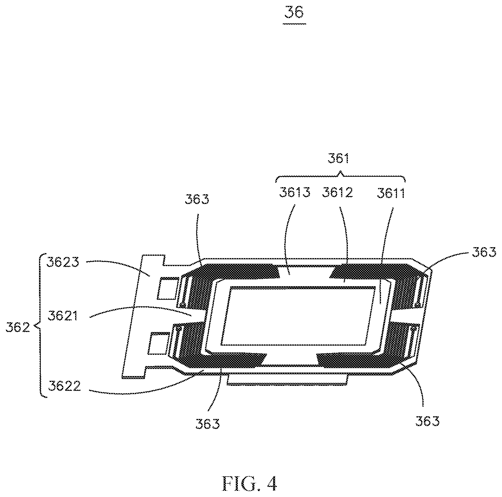 Patent US12099289 Figure 4 – Optical driving assembly