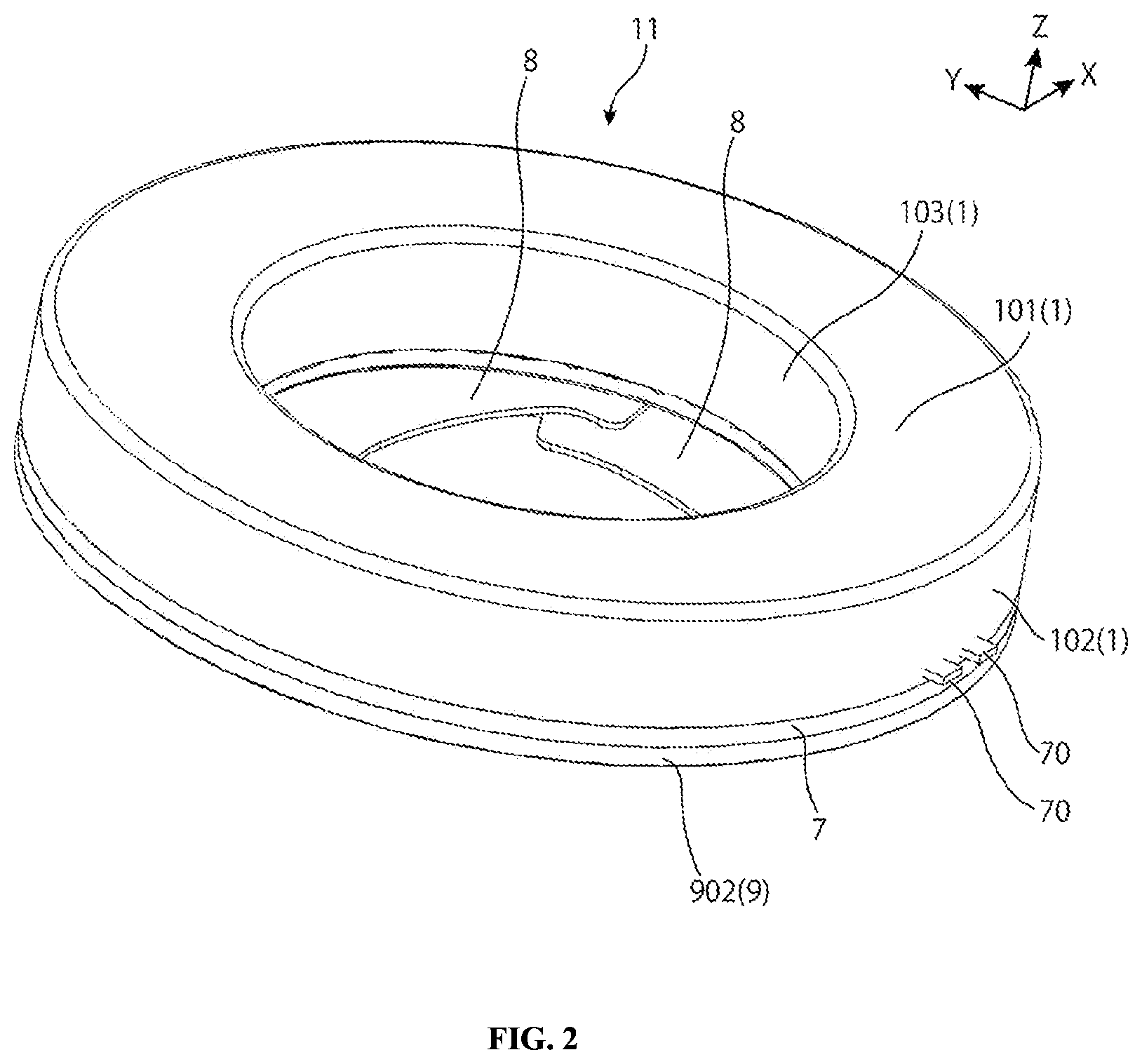 Patent US12099290 Figure 2 – Blade driving device, camera device and electronic apparatus