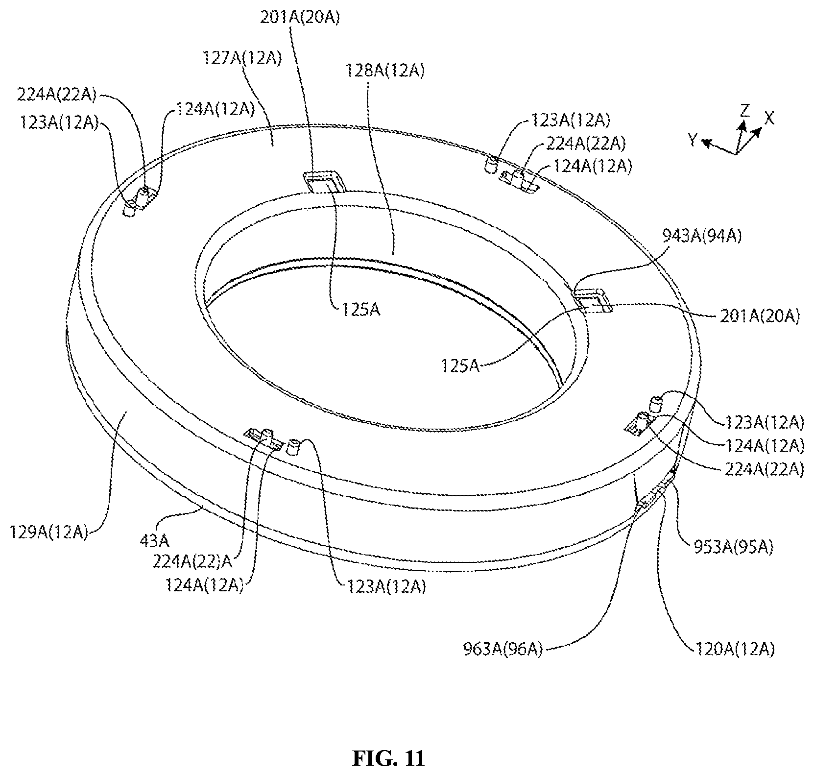Patent US12099290 Figure 11 – Blade driving device, camera device and electronic apparatus