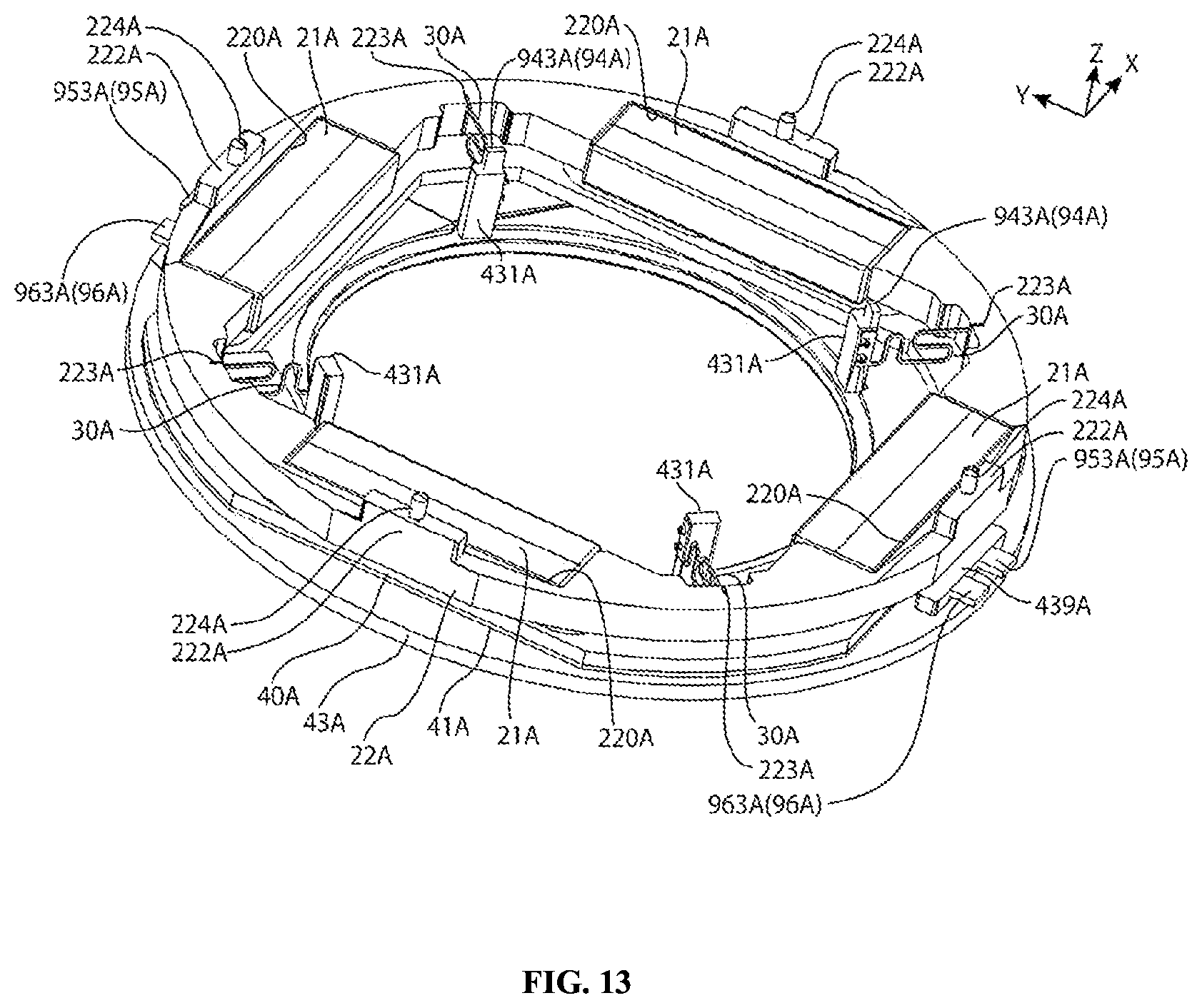 Patent US12099290 Figure 13 – Blade driving device, camera device and electronic apparatus