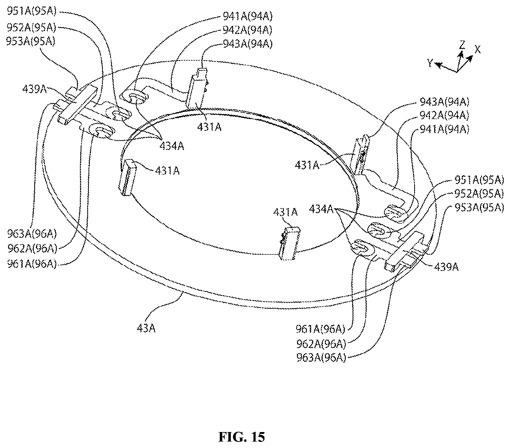 Patent US12099290 Figure 15 – Blade driving device, camera device and electronic apparatus