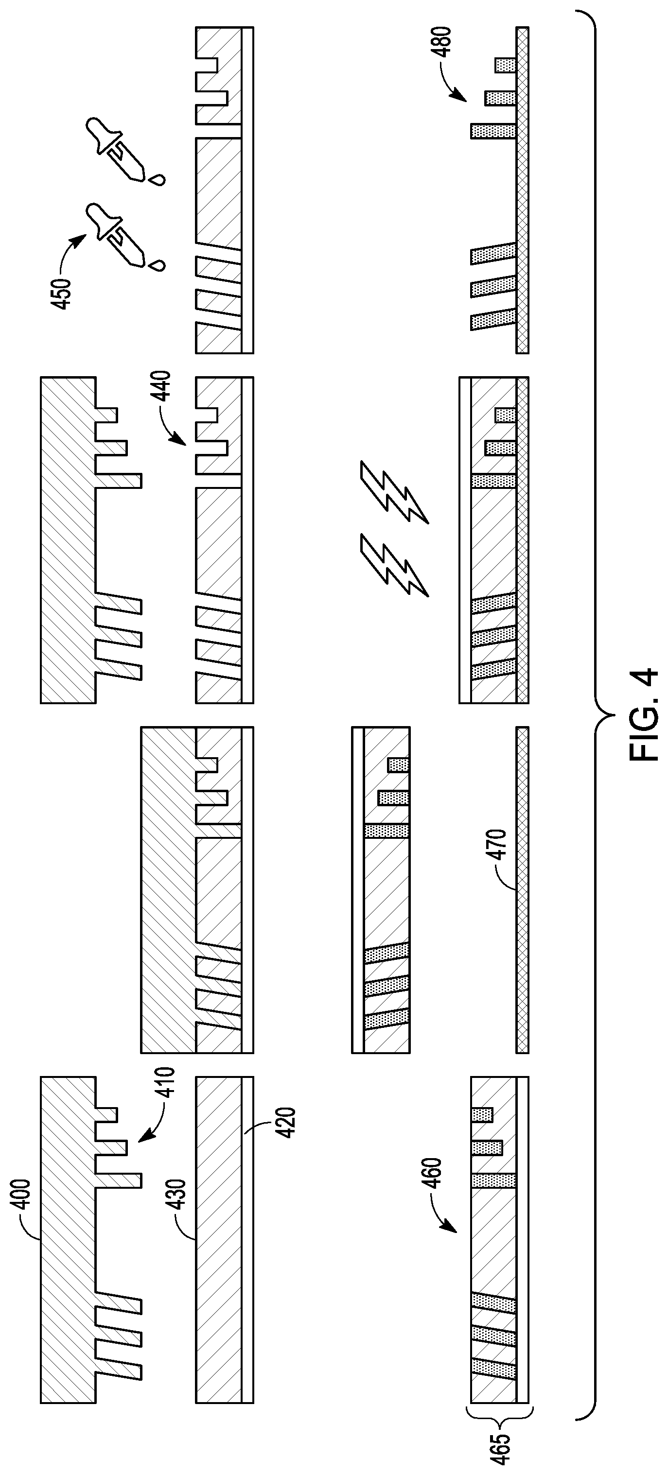 Patent US12099294 Figure 3 – Patterning of complex metal oxide structures