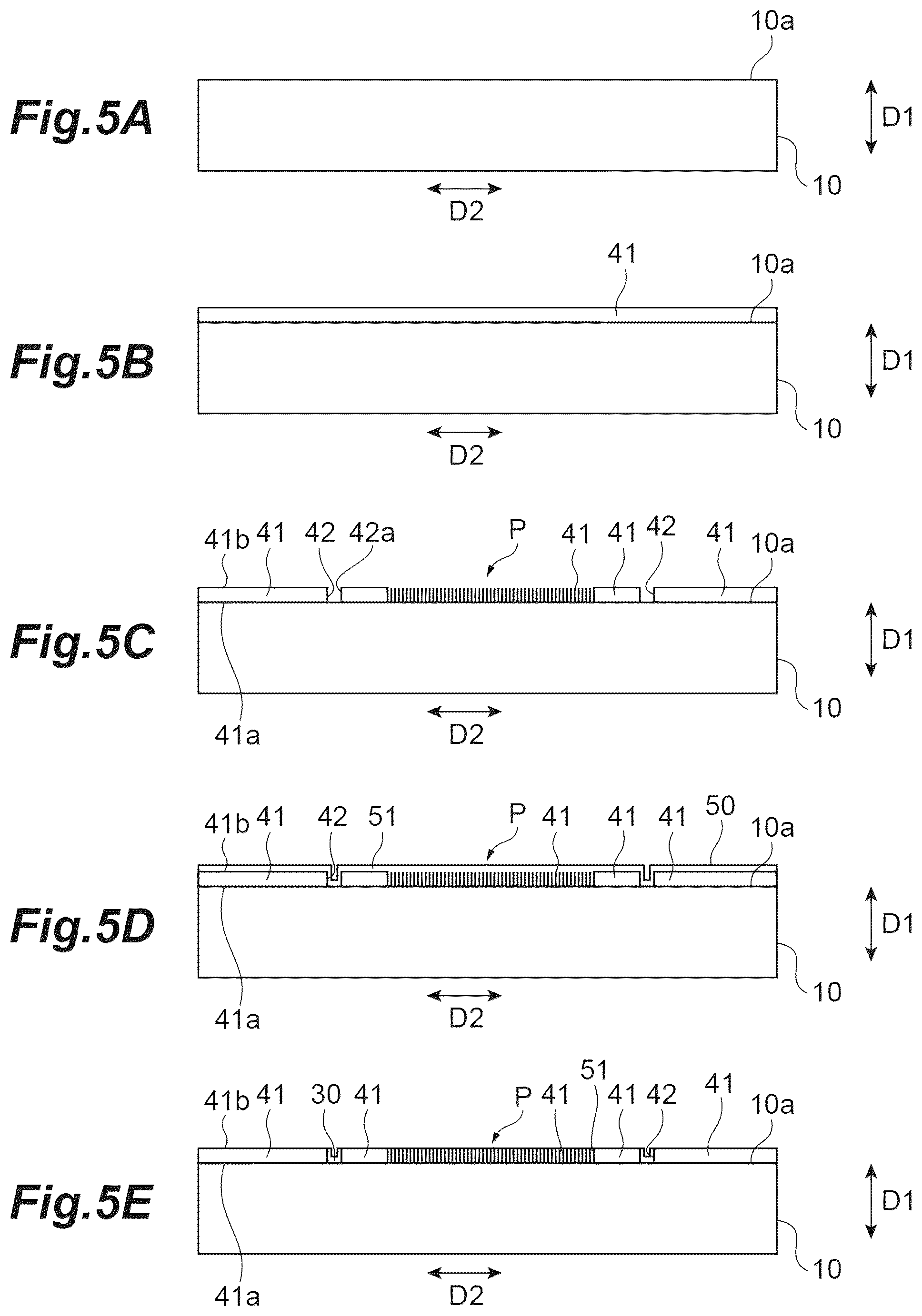 Patent US12099296 Figure 5 – Method for producing optical element and optical element