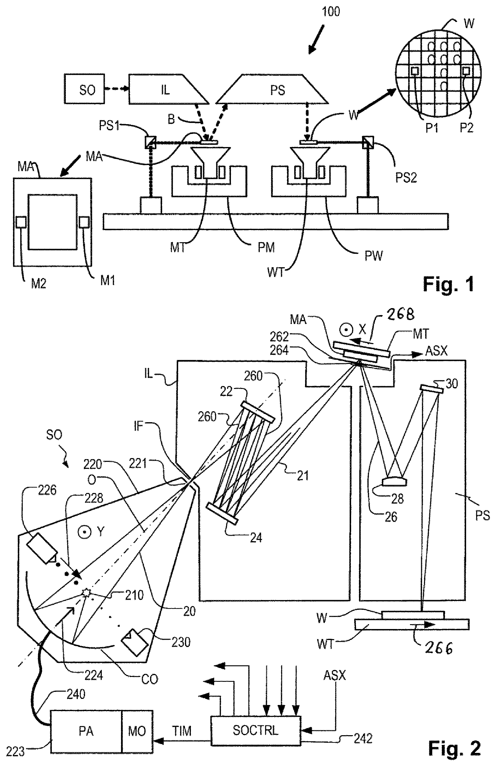 Patent US12099307 Figure 1 – Actuator unit for positioning an optical element