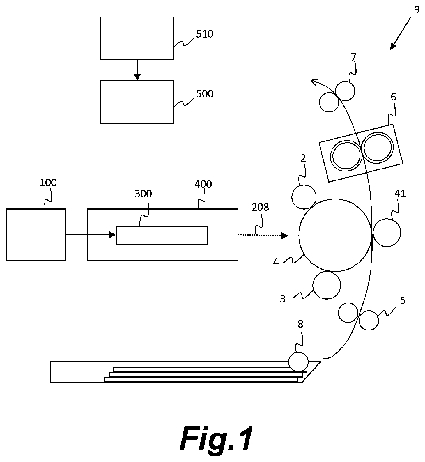 Patent US12099312 Figure 1 – Image forming apparatus