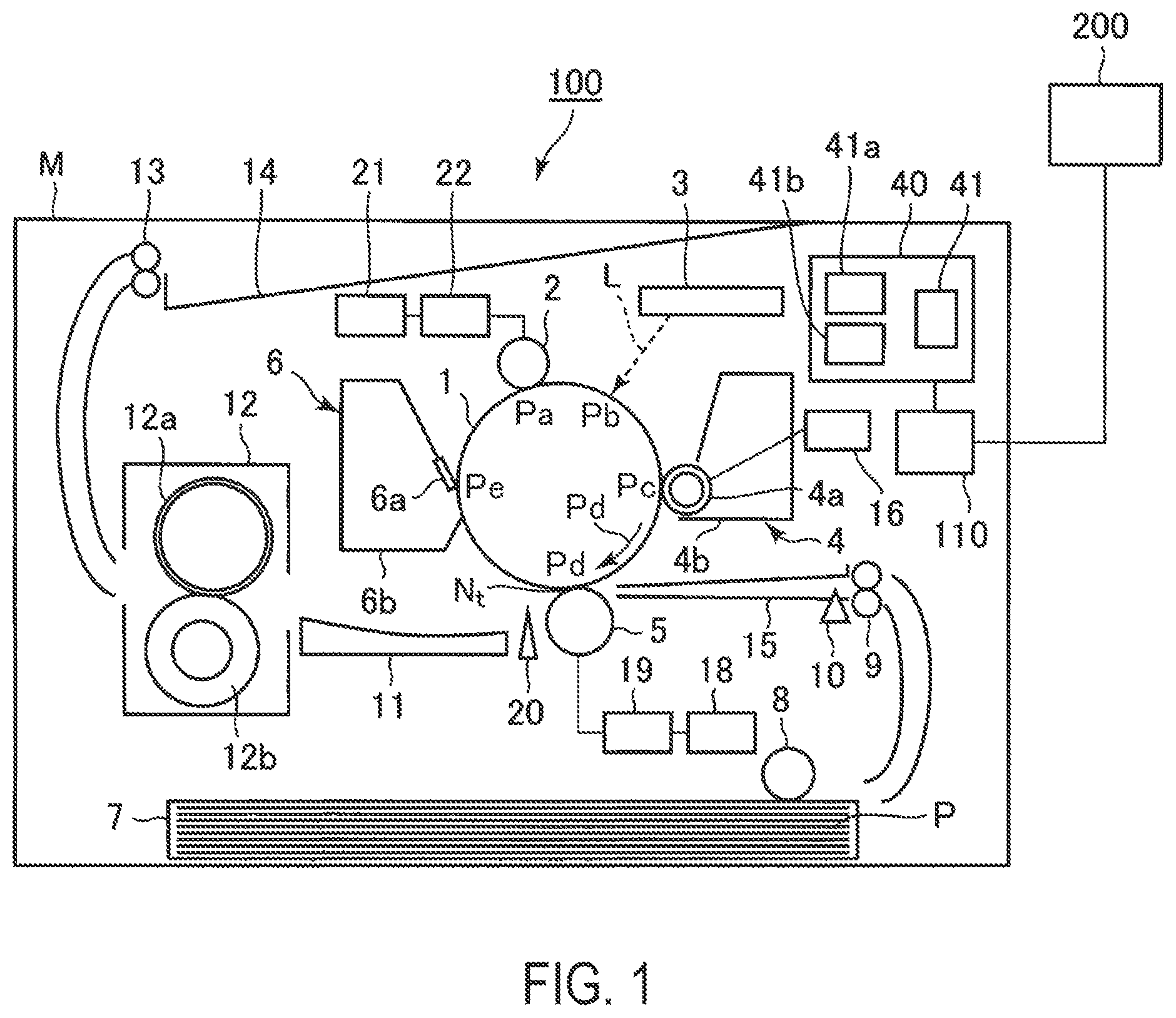 Patent US12099313 Figure 1 – Image forming apparatus