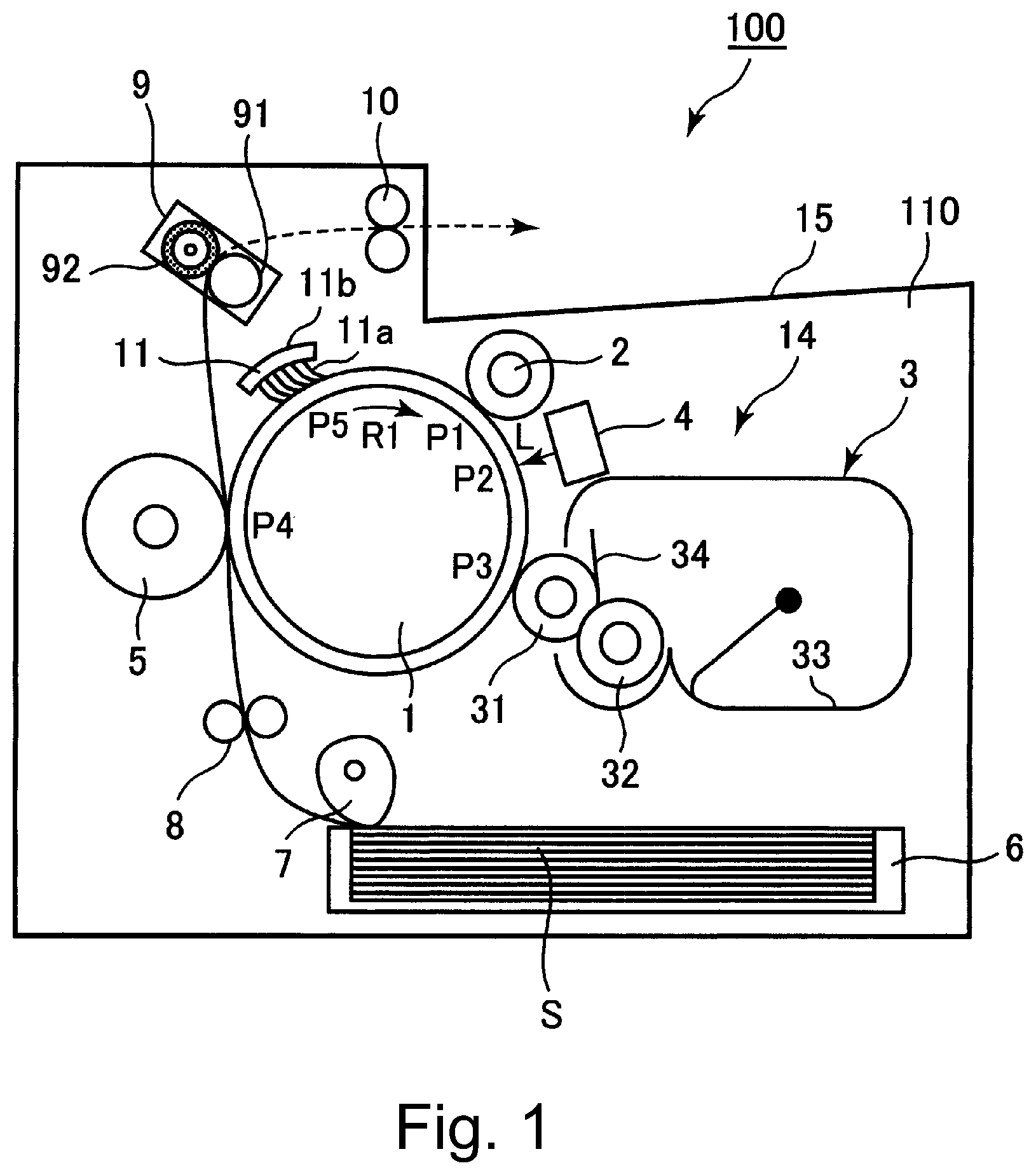 Patent US12099315 Figure 1 – Image forming apparatus