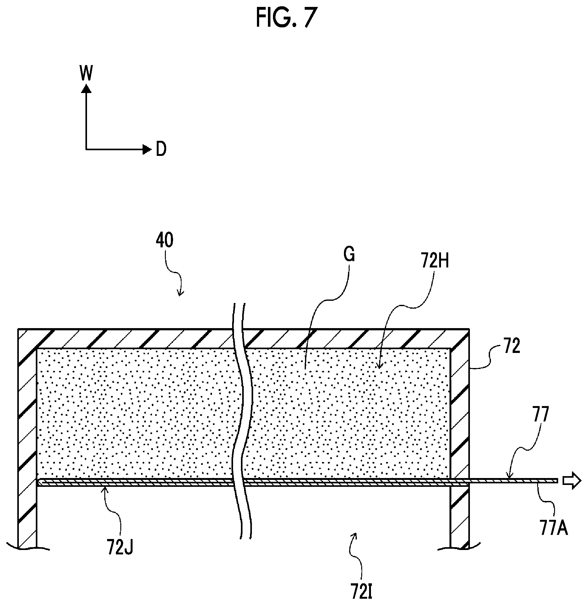 Patent US12099316 Figure 7 – Developing device and image forming apparatus that suppress discharge of developer