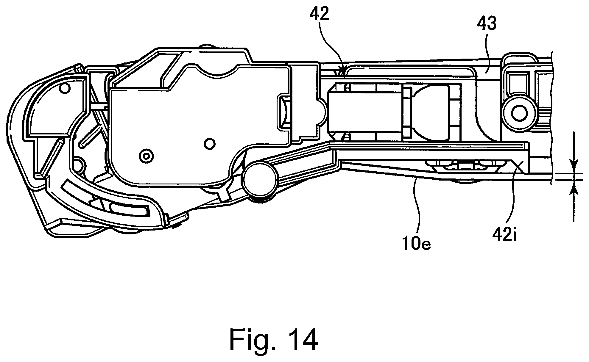 Patent US12099317 Figure 14 – Image forming apparatus having a detachable transfer unit including transfer belt and a swingable cleaning unit