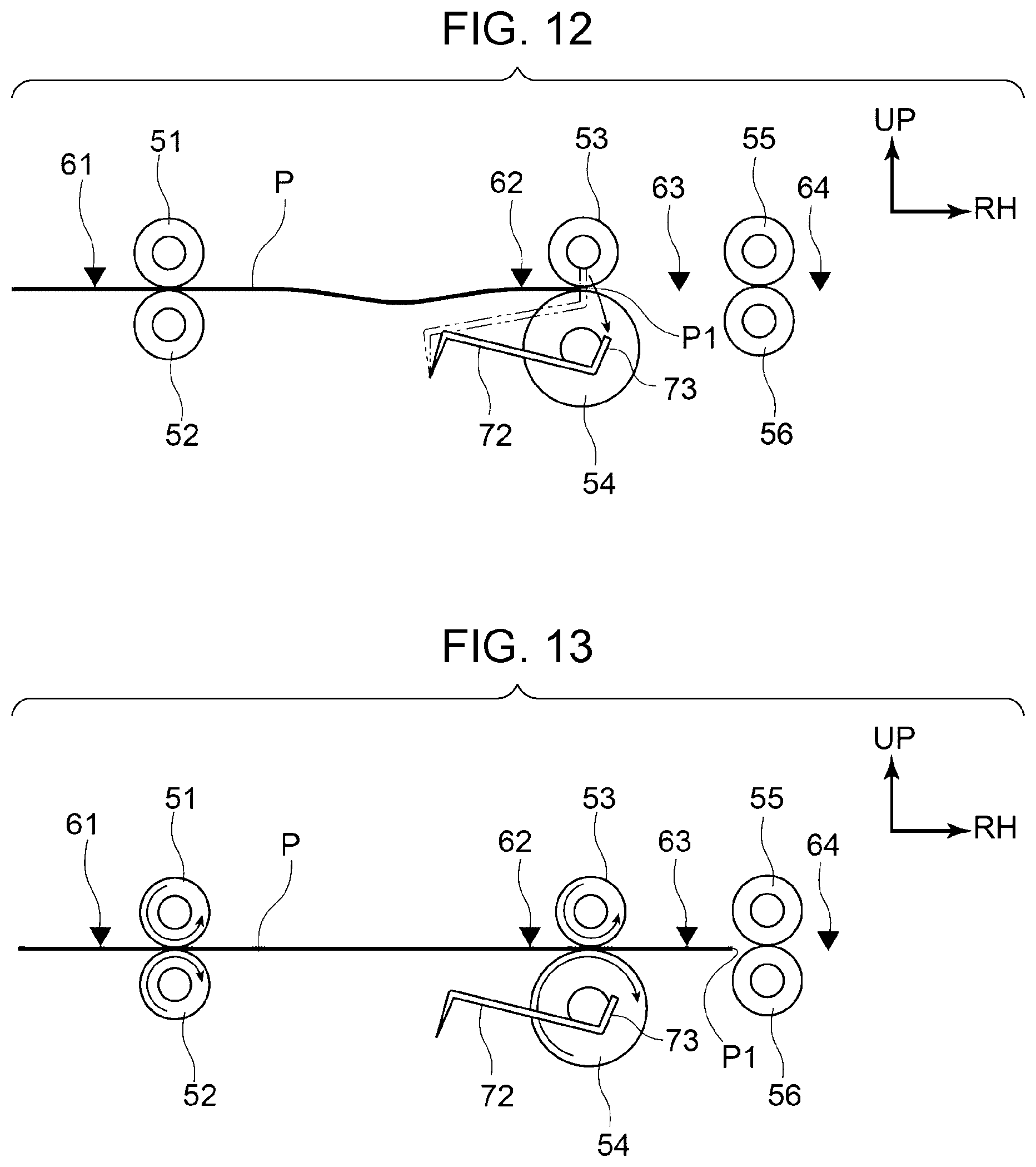 Patent US12099318 Figure 10 – Image forming apparatus including a circumferential rotation unit