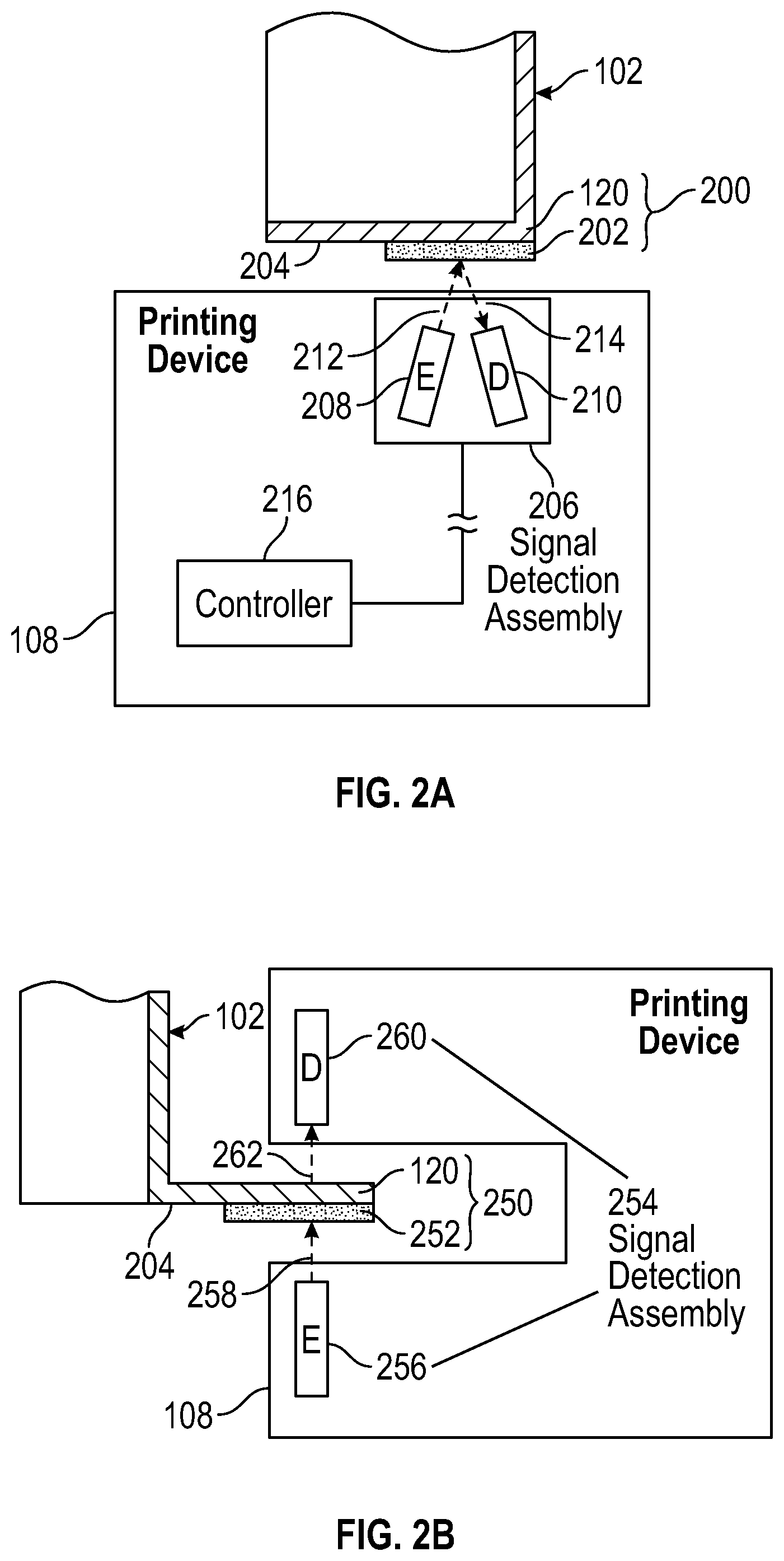 Patent US12099320 Figure 2 – Physical indicators of print material refill containers