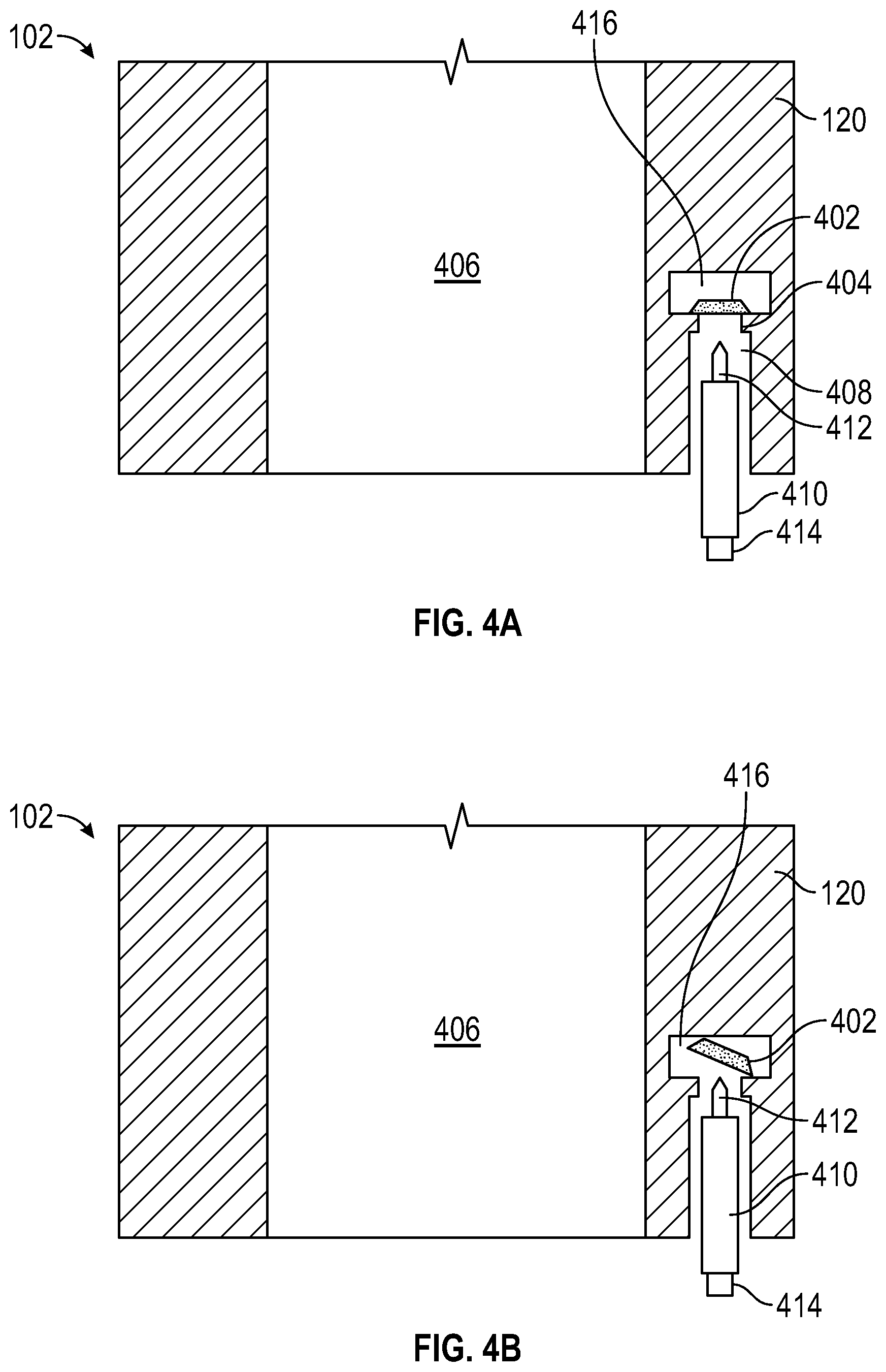 Patent US12099320 Figure 4 – Physical indicators of print material refill containers
