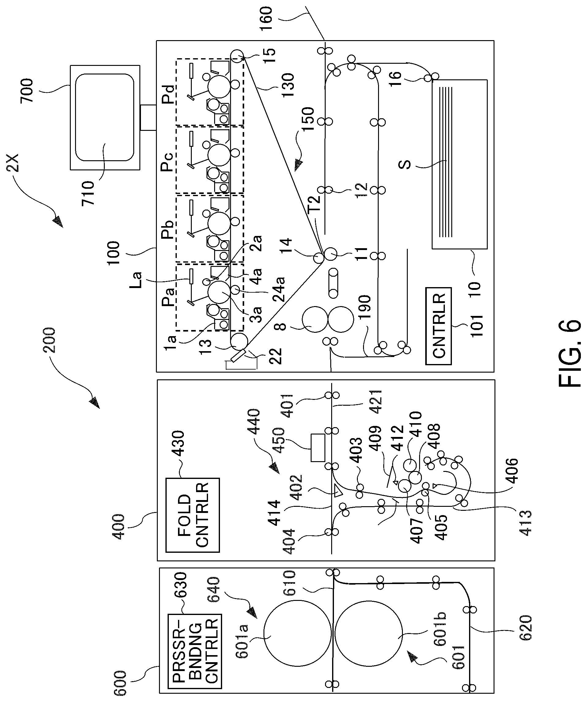 Patent US12099321 Figure 6 – Image forming system