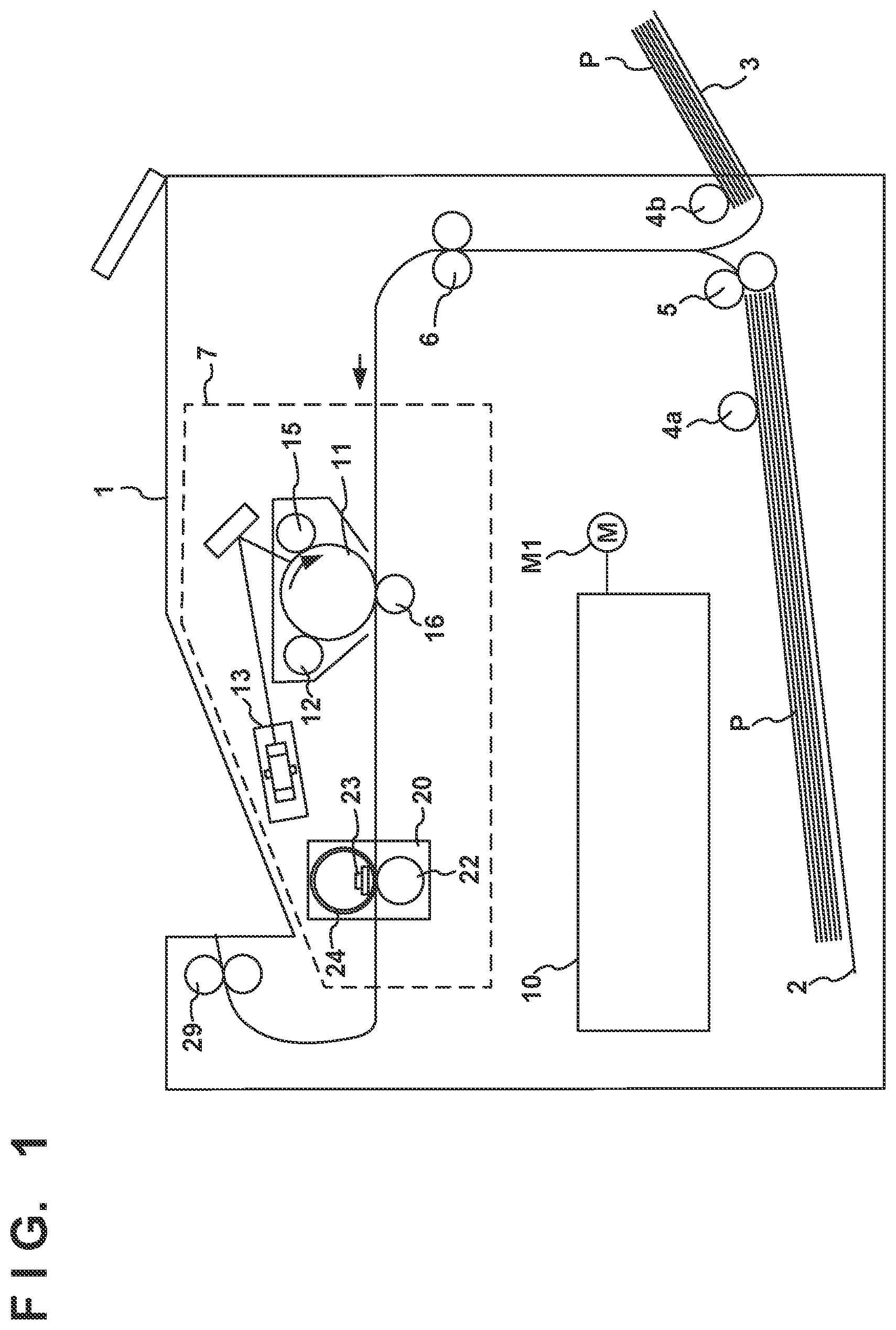 Patent US12099323 Figure 1 – Power supply apparatus for supplying various voltages and image forming apparatus operating on voltage supplied from power supply apparatus