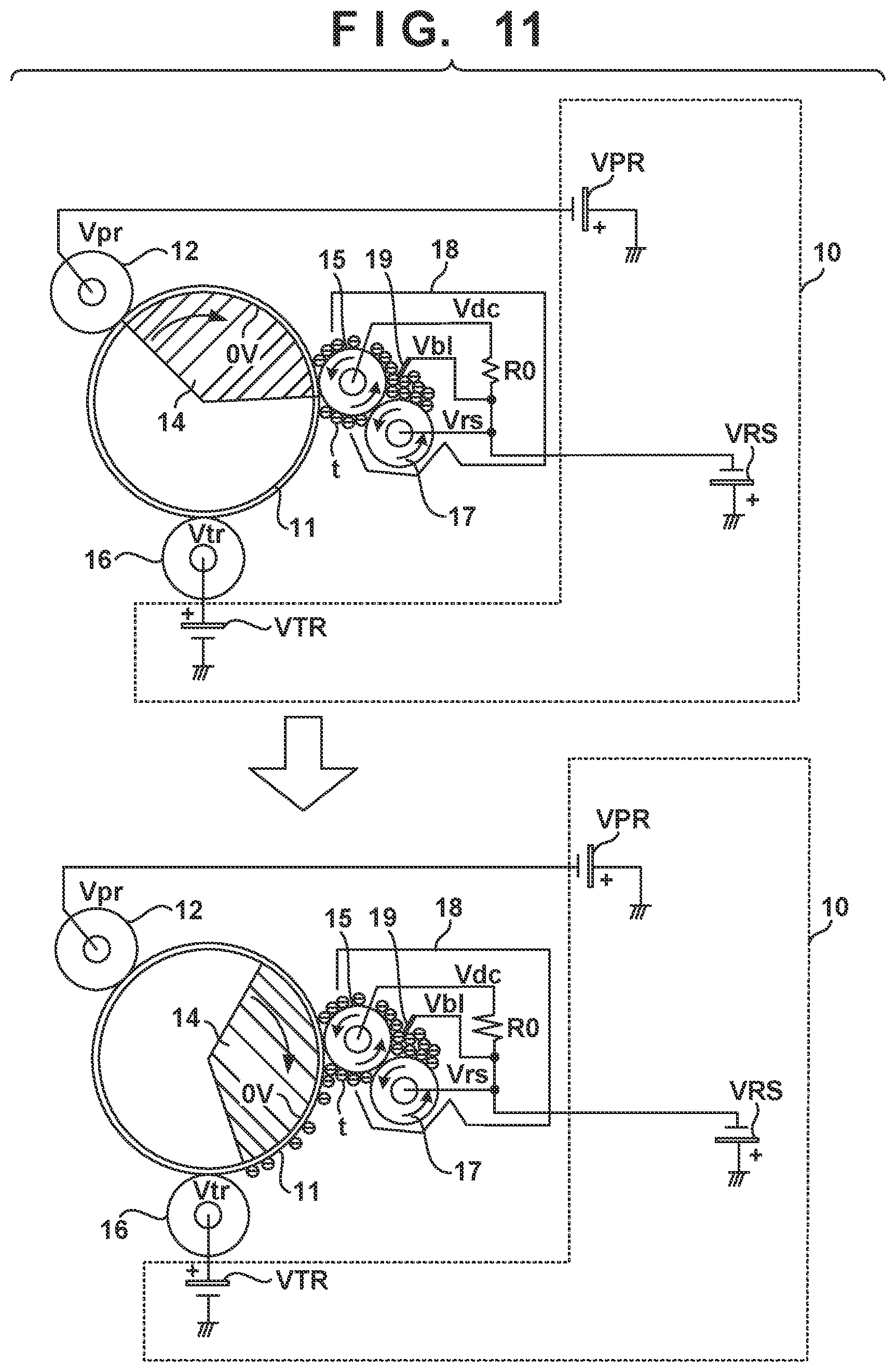 Patent US12099323 Figure 11 – Power supply apparatus for supplying various voltages and image forming apparatus operating on voltage supplied from power supply apparatus