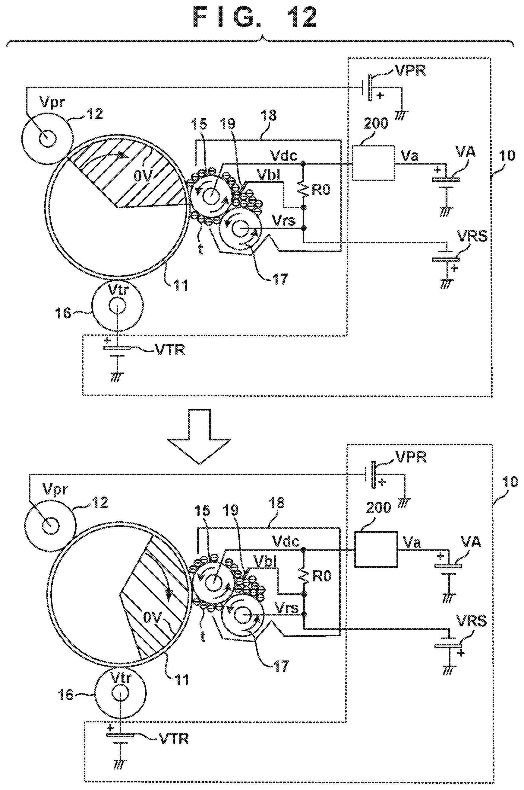 Patent US12099323 Figure 12 – Power supply apparatus for supplying various voltages and image forming apparatus operating on voltage supplied from power supply apparatus