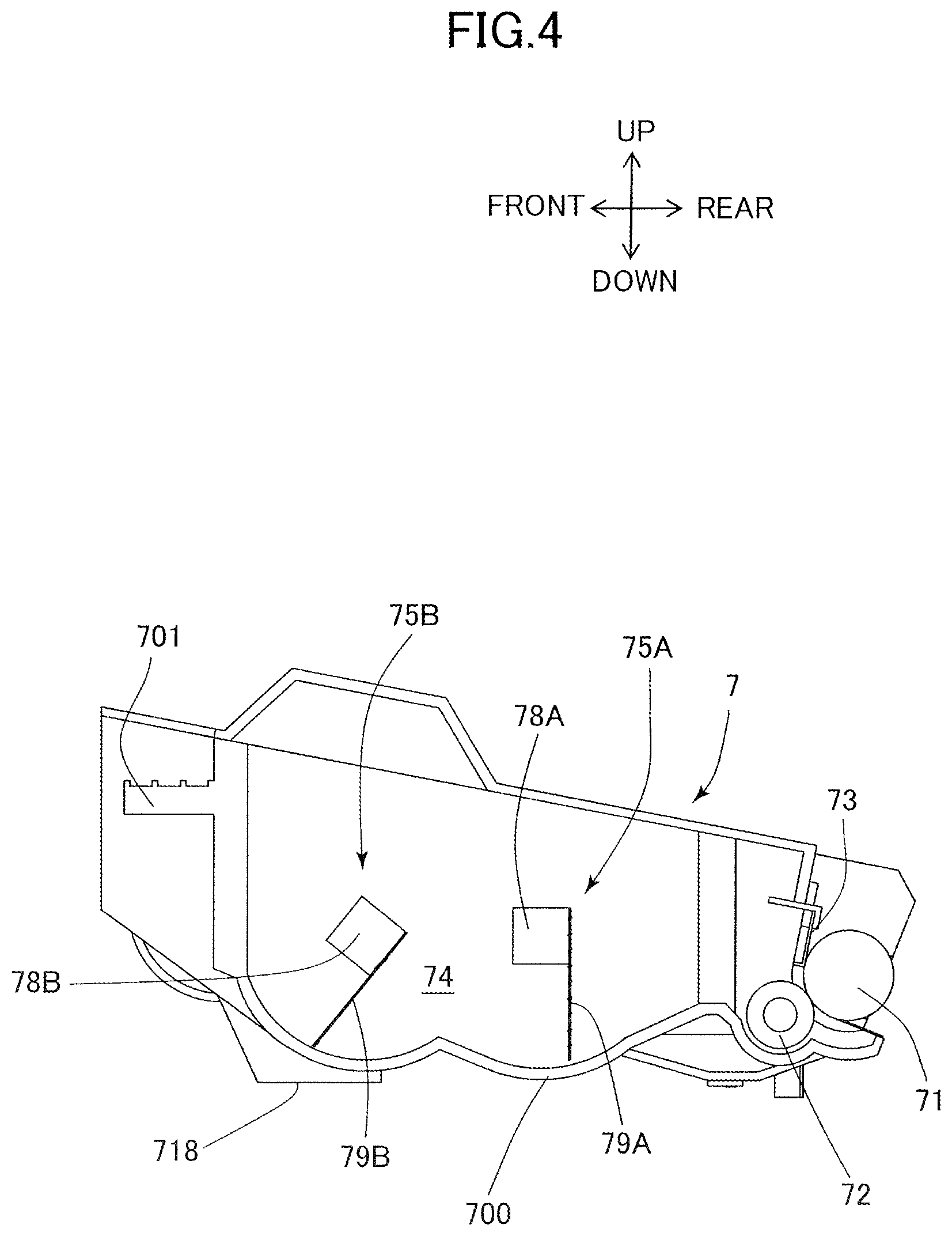Patent US12099325 Figure 4 – Process cartridge and image forming apparatus