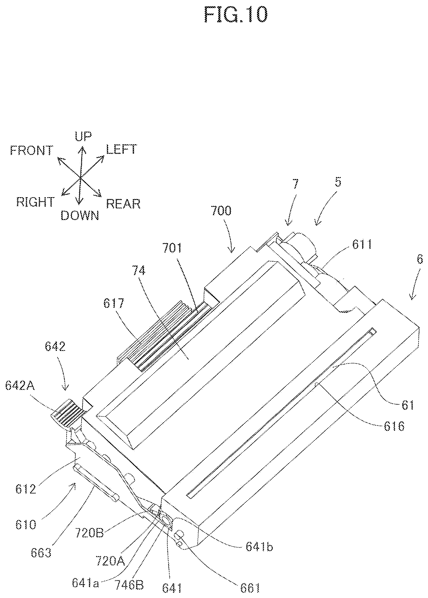 Patent US12099325 Figure 10 – Process cartridge and image forming apparatus