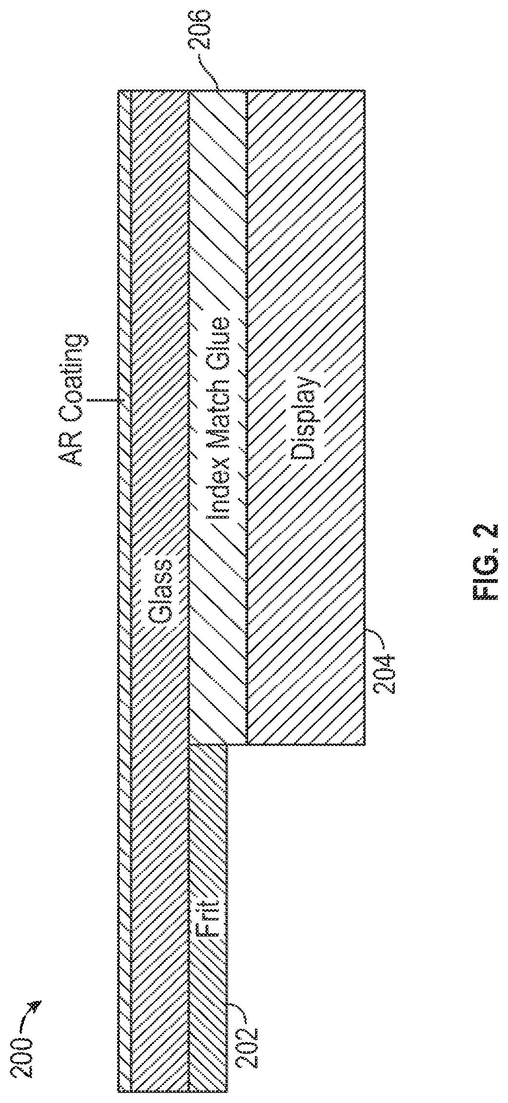 Patent US12099328 Figure 2 – Holographic decorated glass for screen color matching