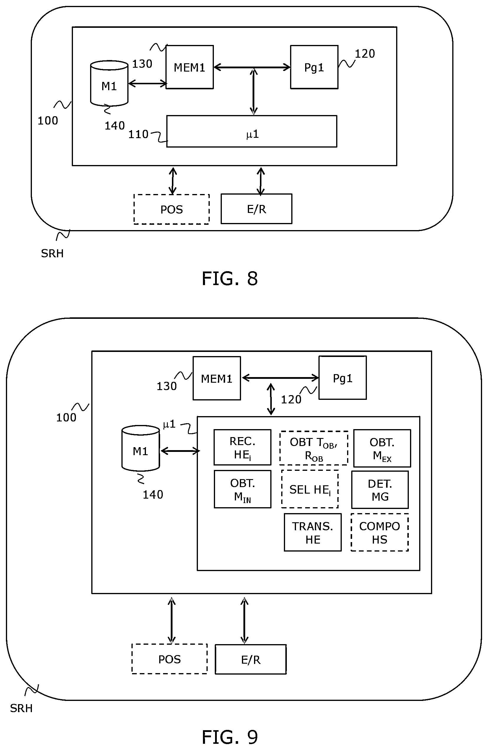Patent US12099329 Figure 8 – Method for processing a hologram, and associated device, holographic display system and computer program