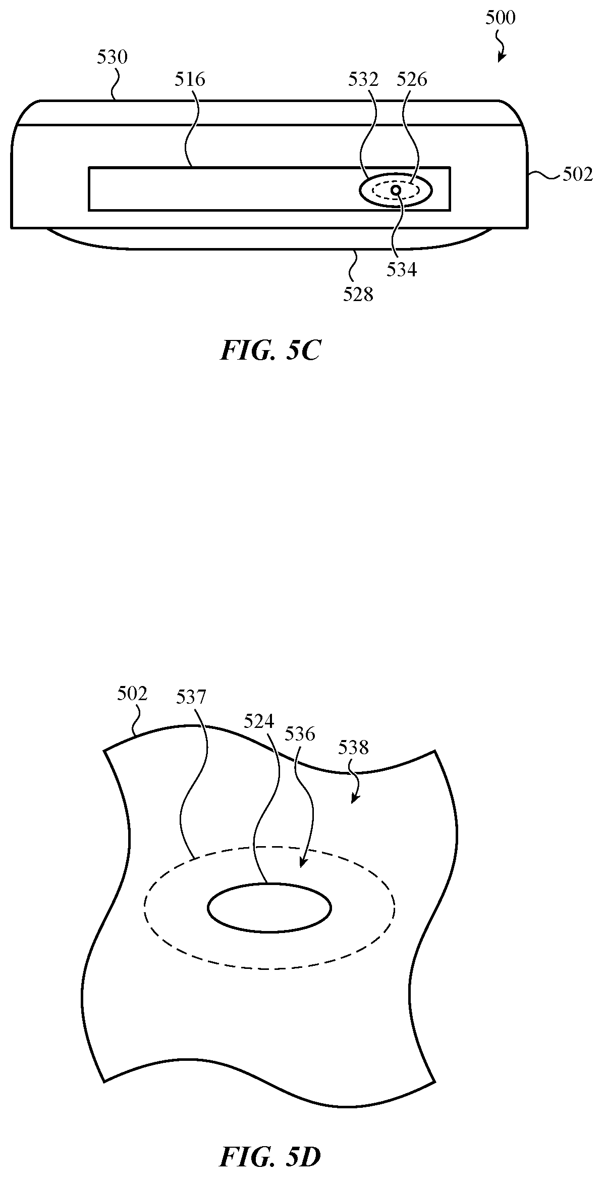 Patent US12099331 Figure 8 – Electronic watch with barometric vent