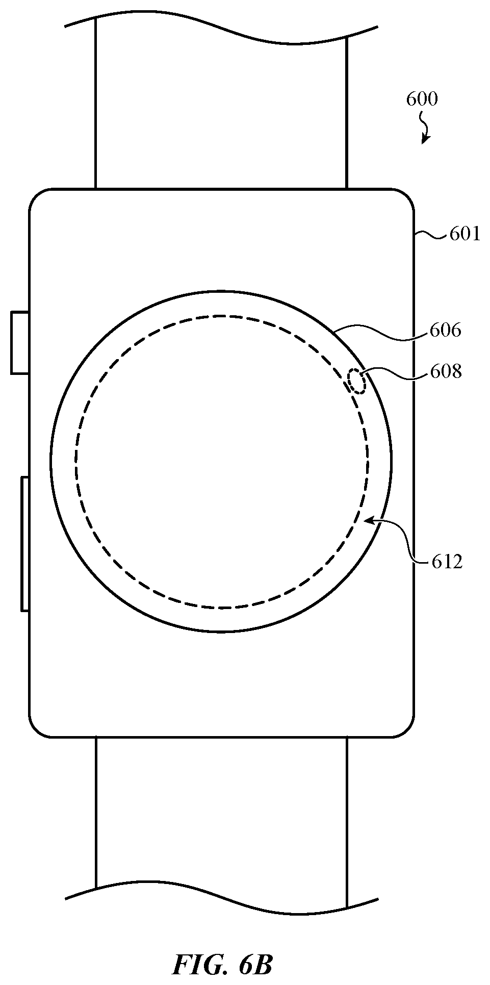 Patent US12099331 Figure 10 – Electronic watch with barometric vent