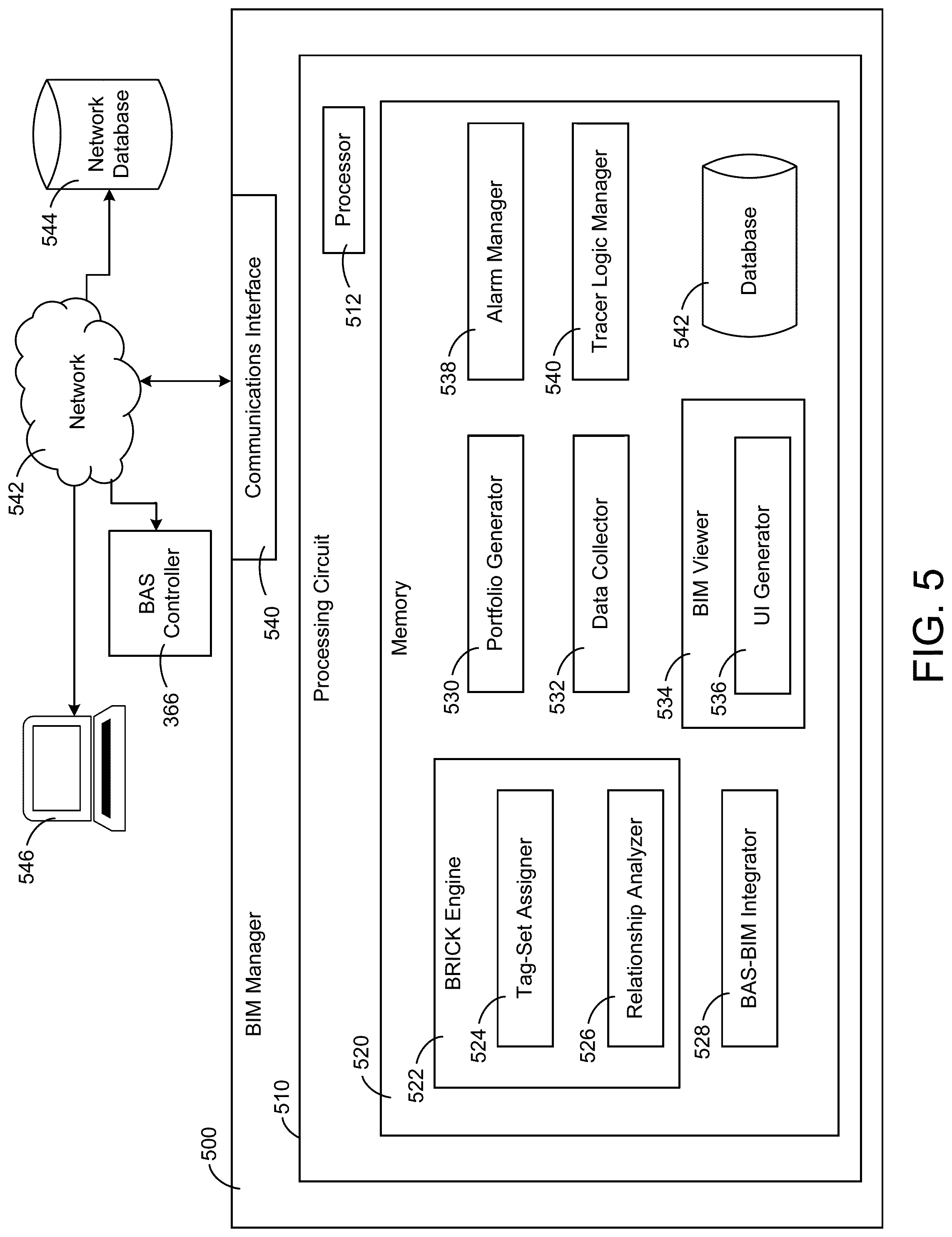 Patent US12099334 Figure 5 – Systems and methods for presenting multiple BIM files in a single interface