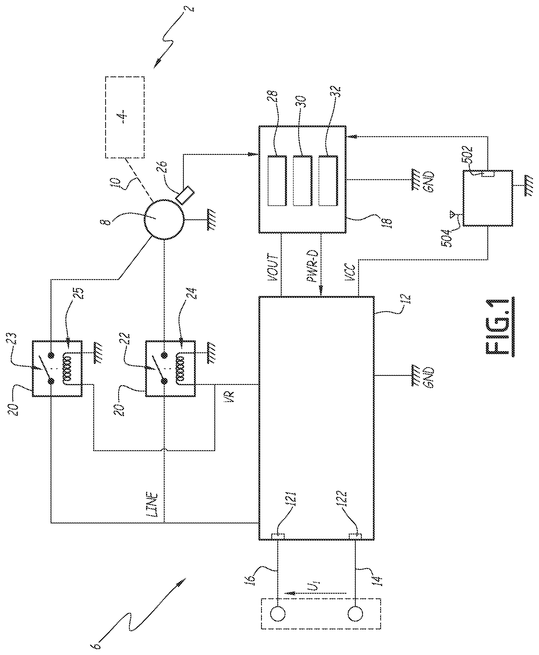 Patent US12099339 Figure 1 – Control method, motorised drive device, home automation installation comprising such a motorised drive device