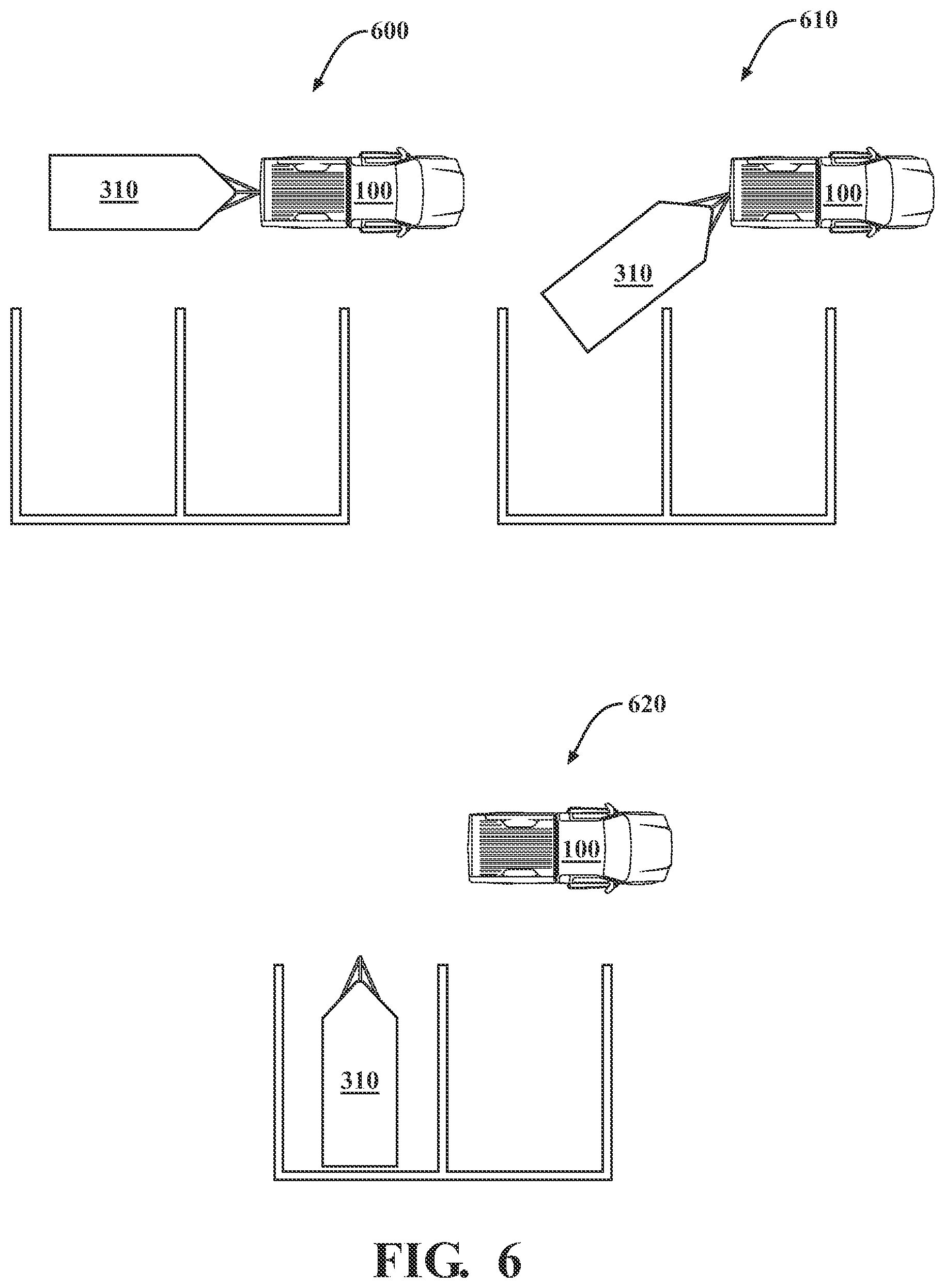 Patent US12099353 Figure 6 – Systems and methods for controlling a trailer separately from a vehicle