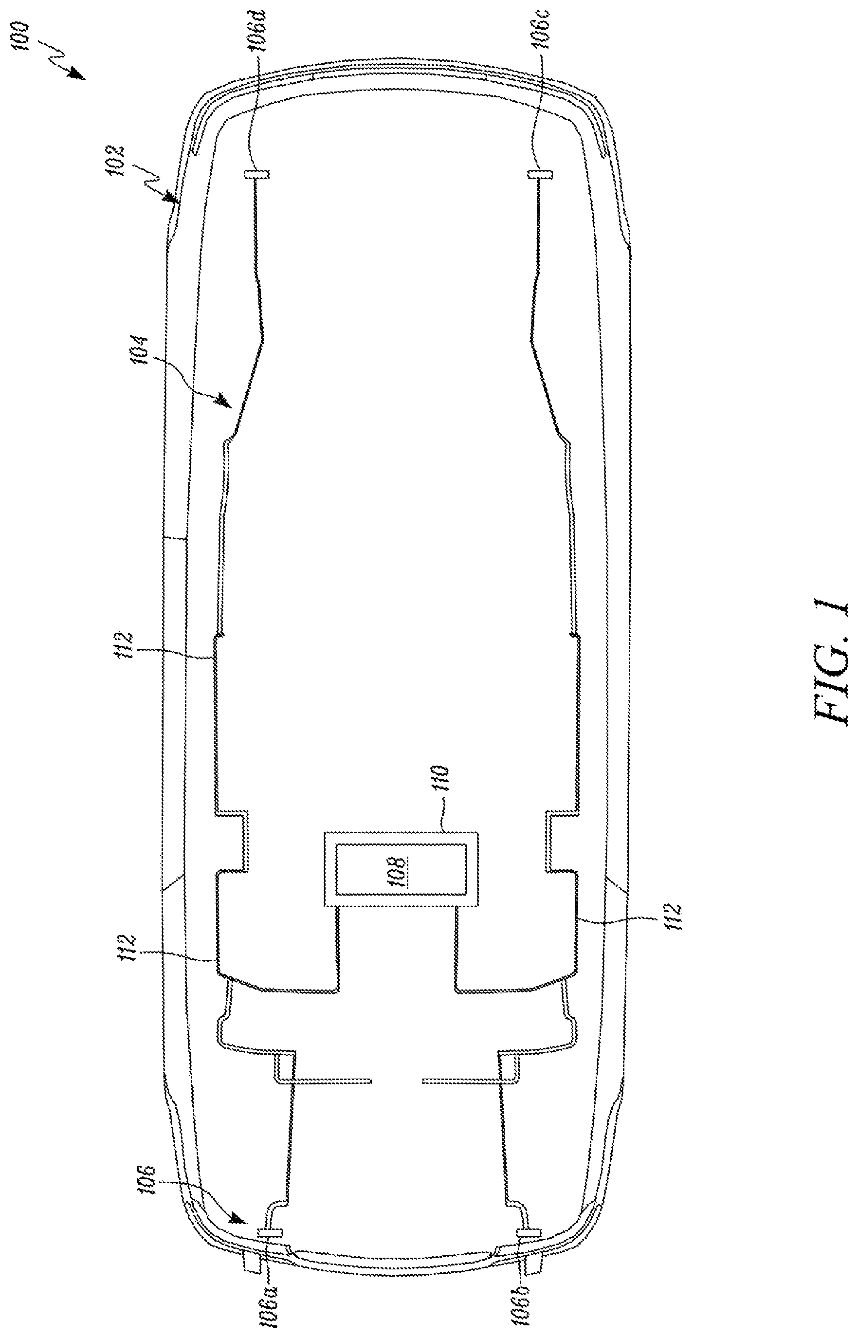 Patent US12099363 Figure 1 – Autonomous driving system emergency signaling